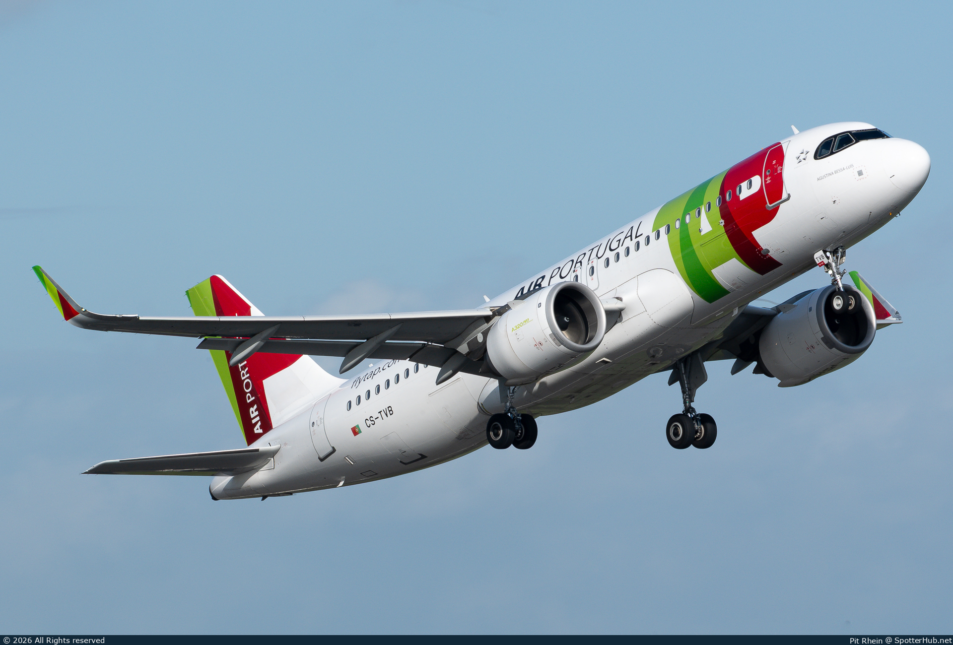 Photo of CS-TVB - Airbus A320-251N operated by TAP Air Portugal