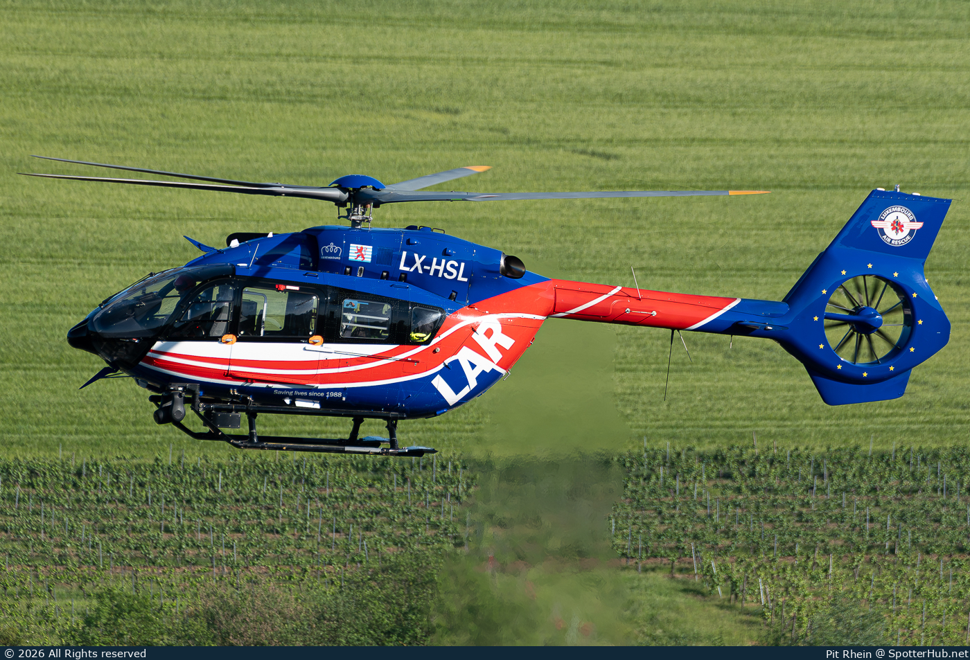 Photo of LX-HSL - Airbus Helicopters H145 operated by Luxembourg Air Rescue