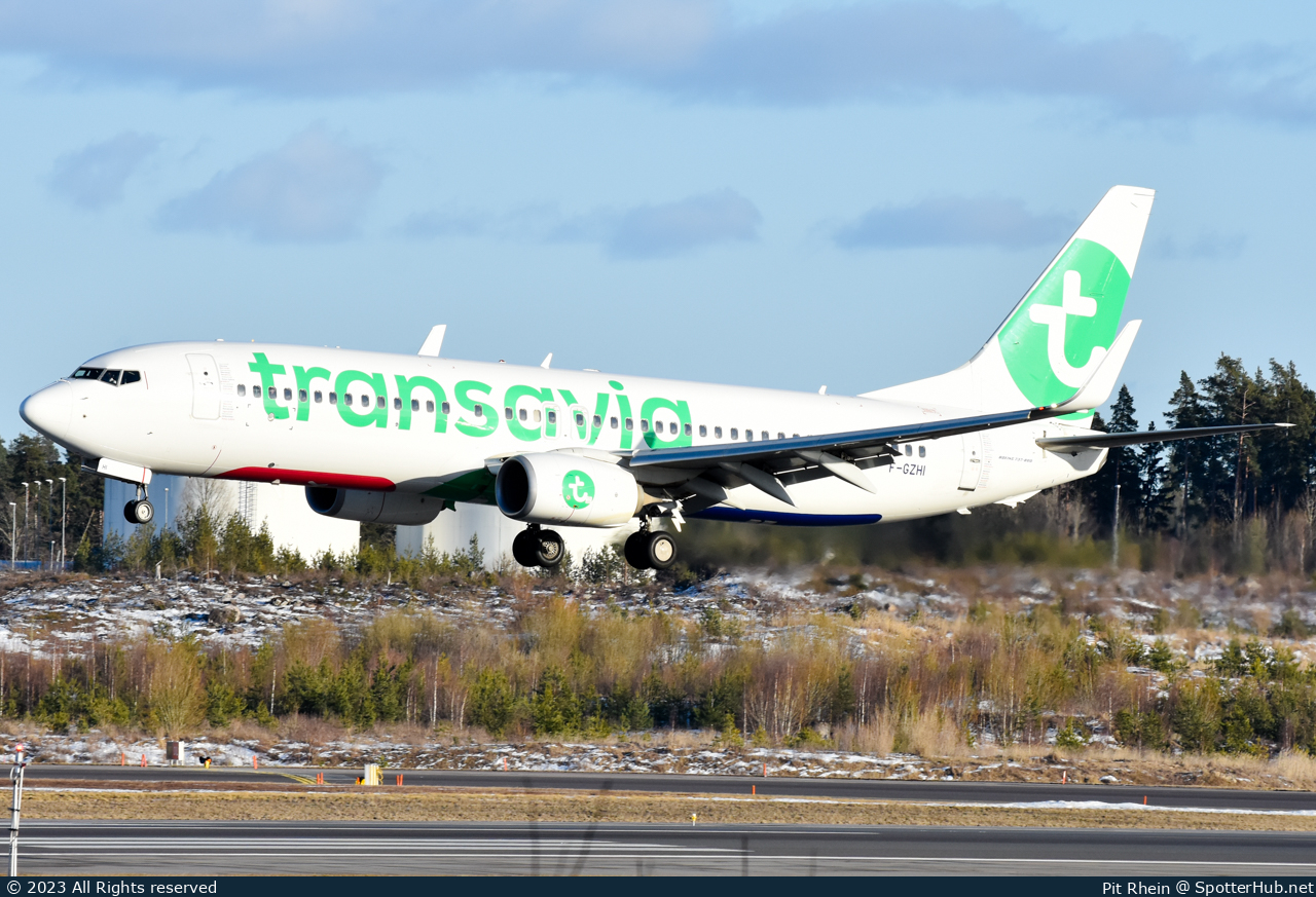 Photo of F-GZHI - Boeing 737-86J operated by Transavia France