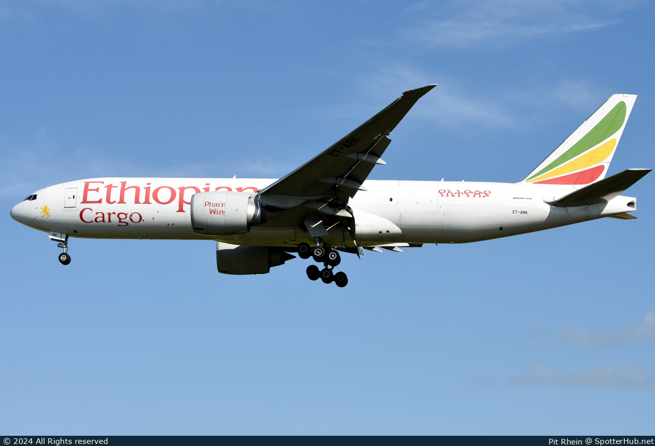 Photo of ET-ARK - Boeing 777-F60 operated by Ethiopian Airlines Cargo