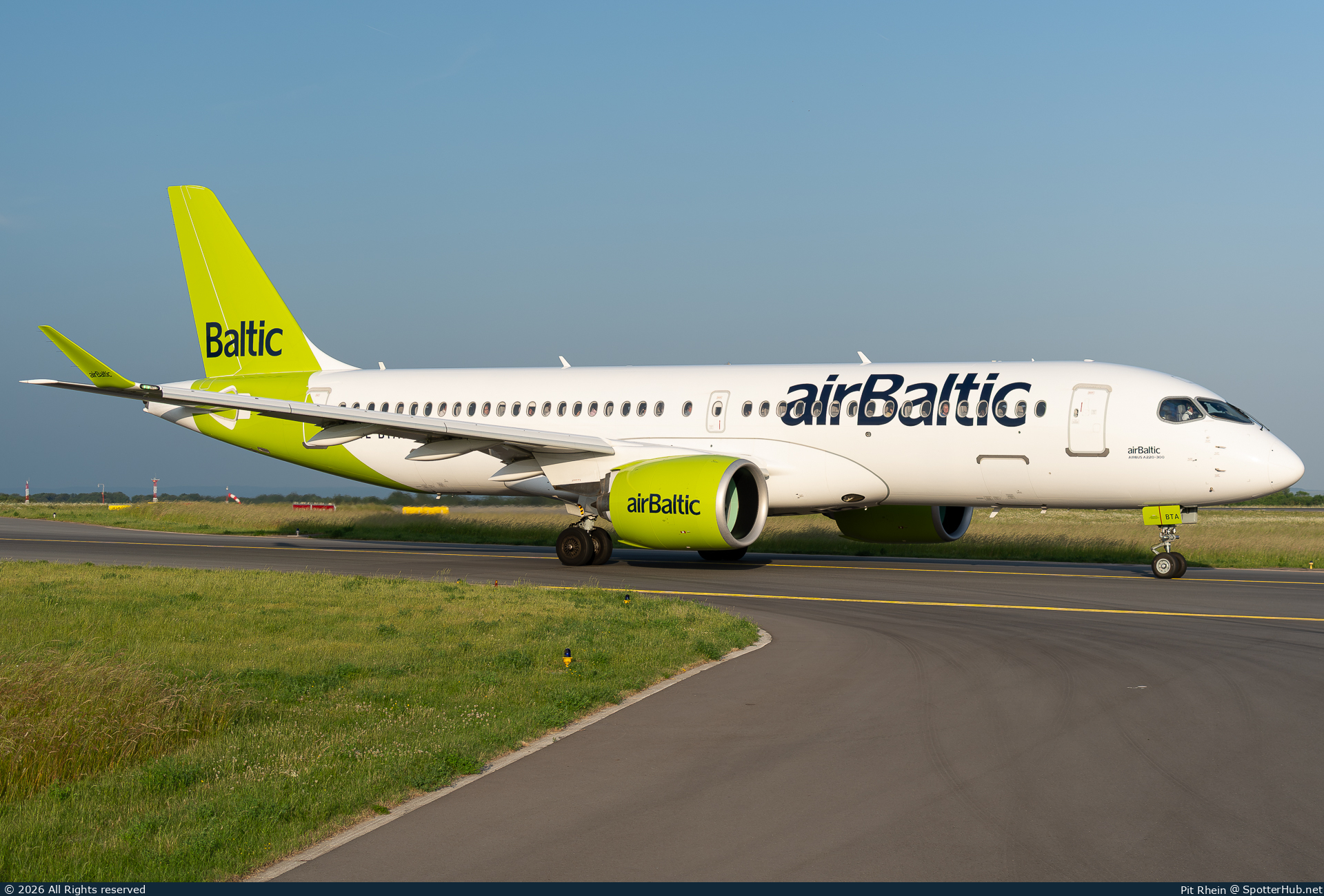 Photo of YL-BTA - Airbus A220-300 operated by airBaltic