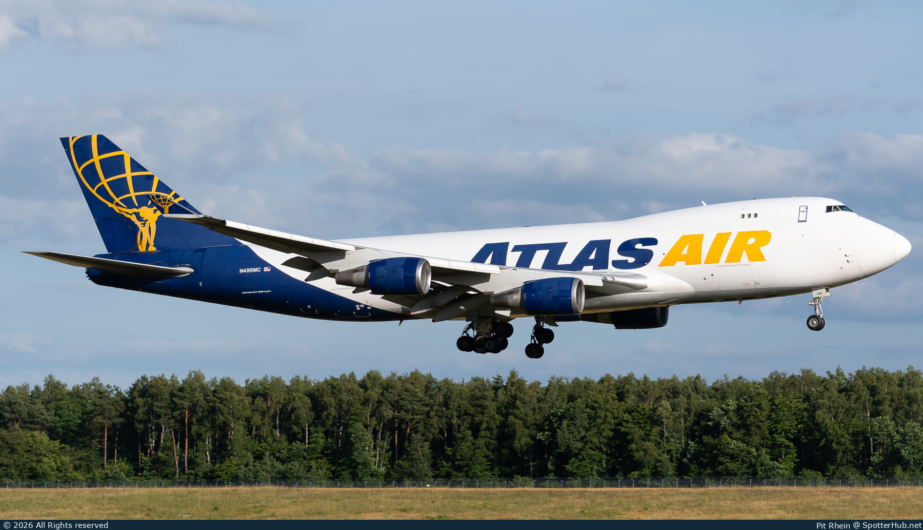 Photo of N496MC - Boeing 747-47UF operated by Atlas Air