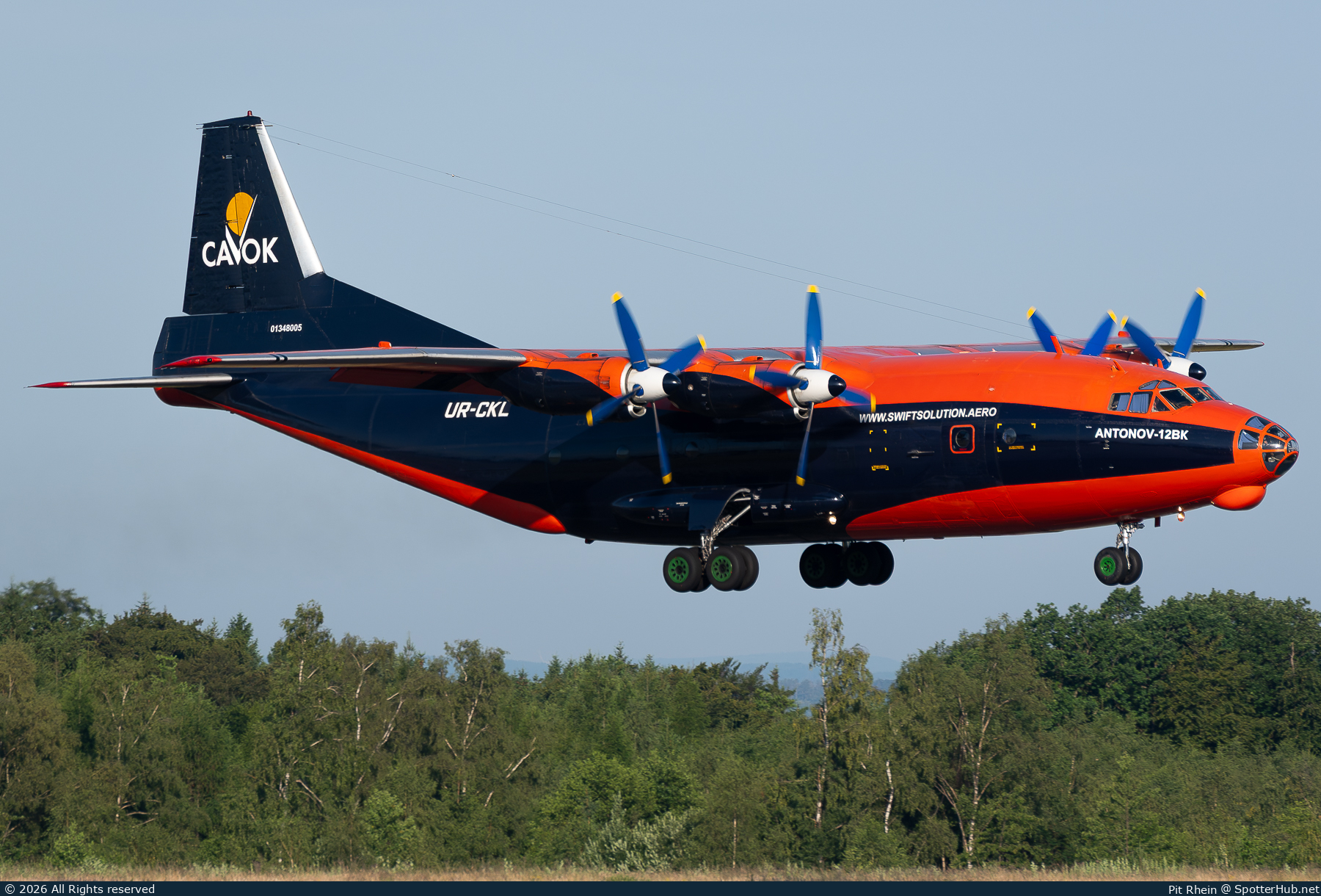 Photo of UR-CKL - Antonov An-12BK operated by Cavok Air