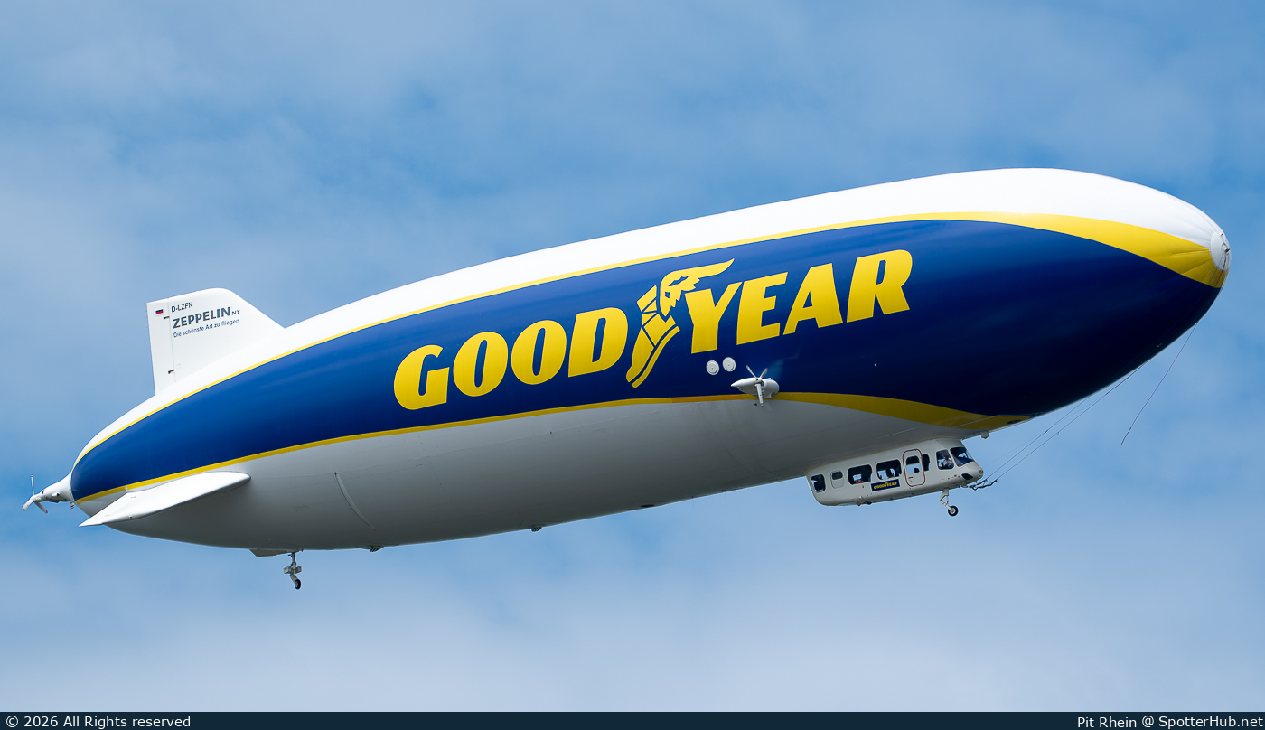 Photo of D-LZFN - Zeppelin NT operated by Deutsche Zeppelin-Reederei