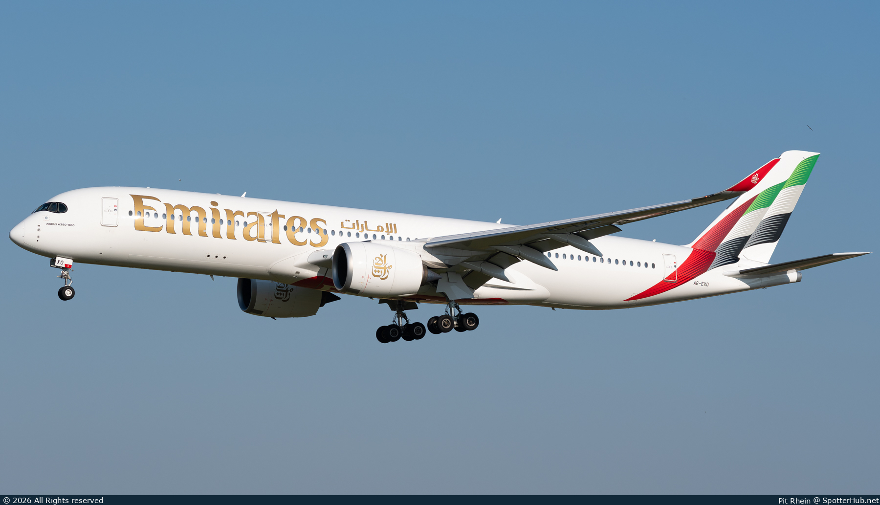 Photo of A6-EXO - Airbus A350-941 operated by Emirates