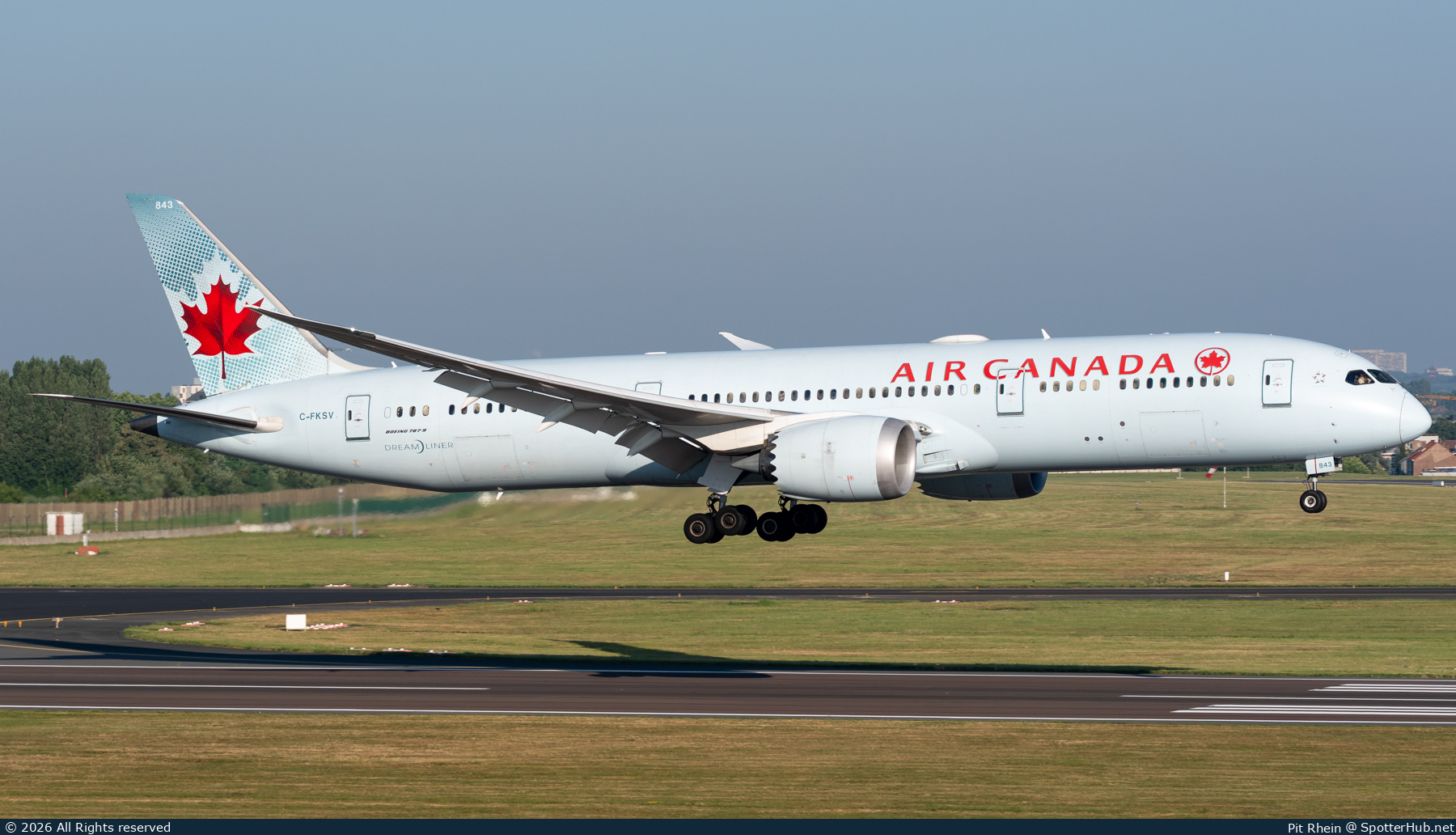 Photo of C-FKSV - Boeing 787-9 Dreamliner operated by Air Canada