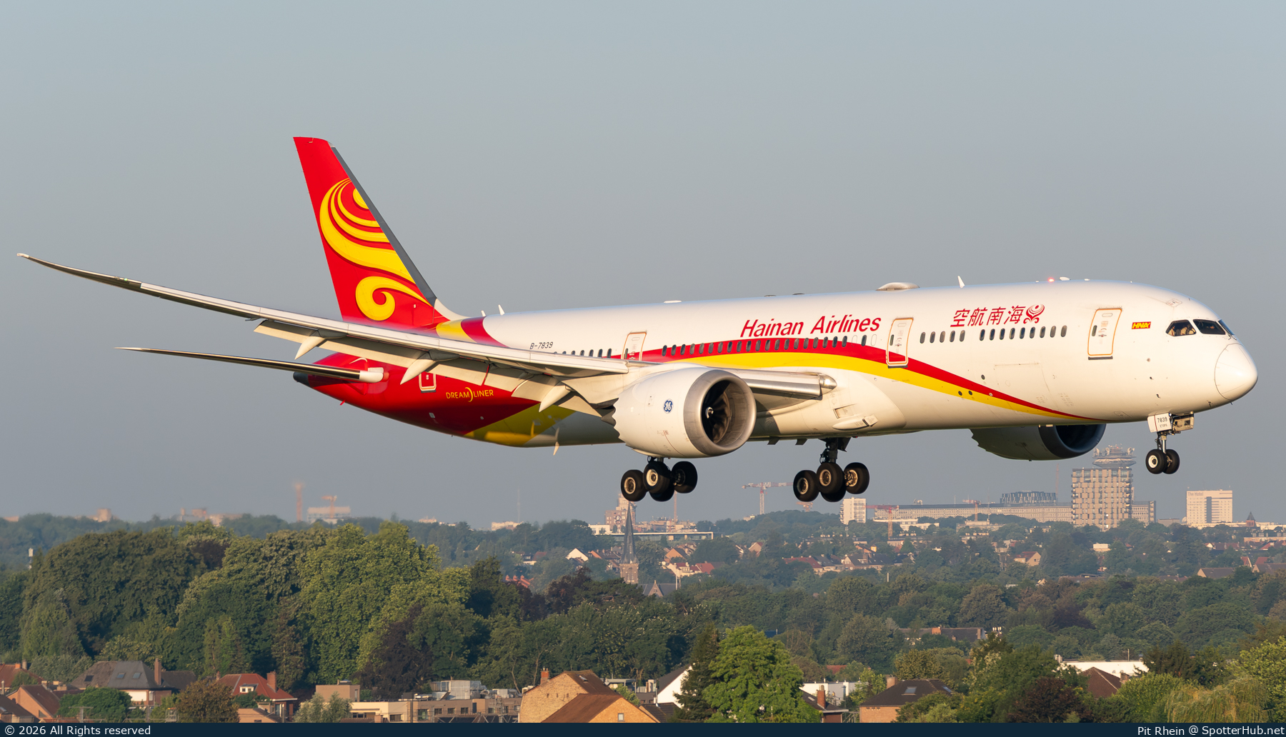 Photo of B-7839 - Boeing 787-9 Dreamliner operated by Hainan Airlines