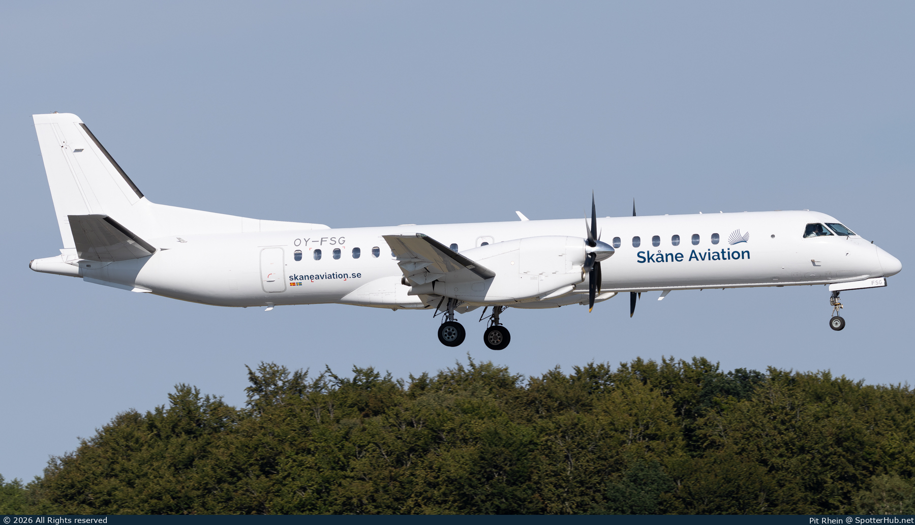 Photo of OY-FSG - Saab 2000 operated by Skåne Aviation (opb Frost Air)