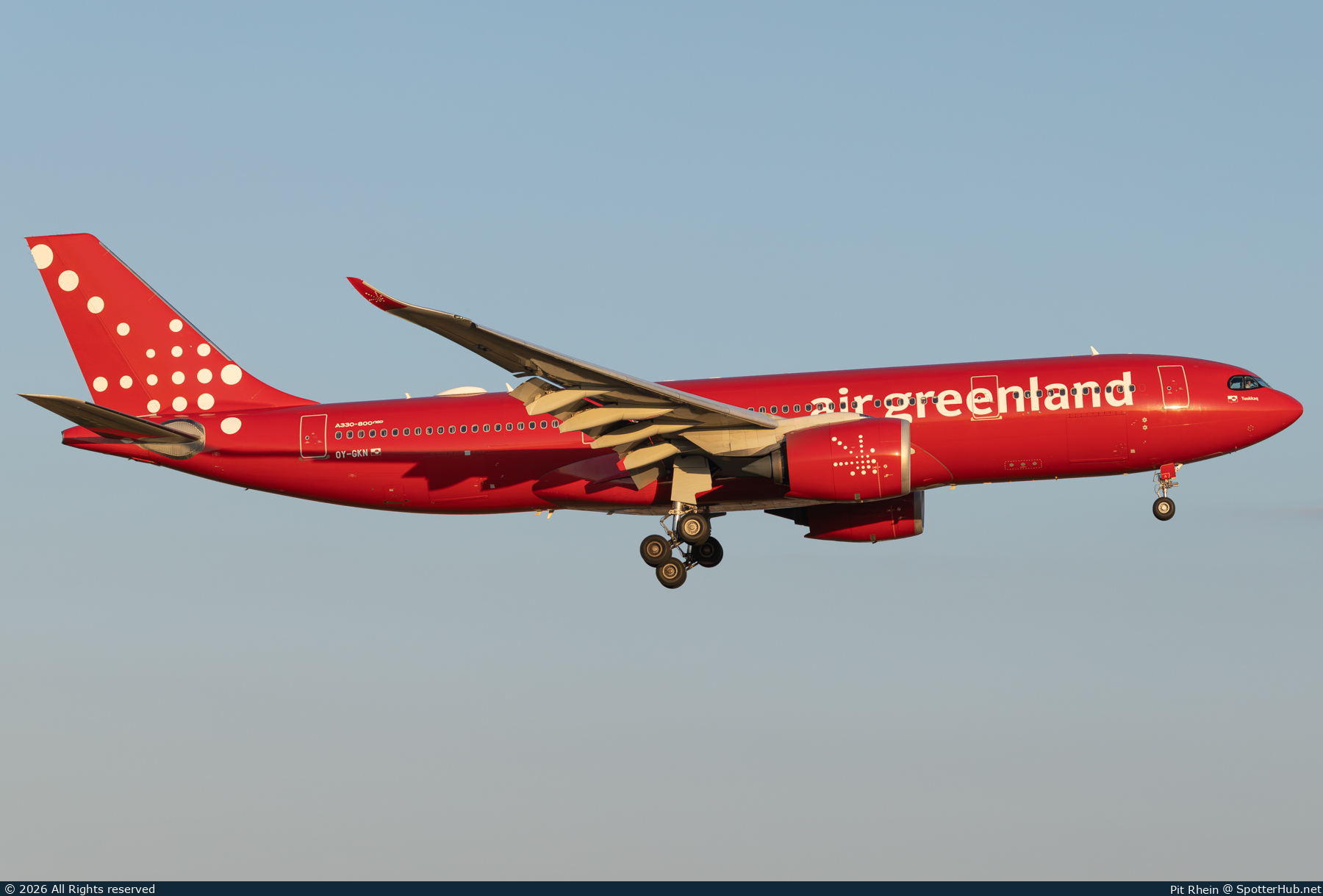 Photo of OY-GKN - Airbus A330-841 operated by Air Greenland
