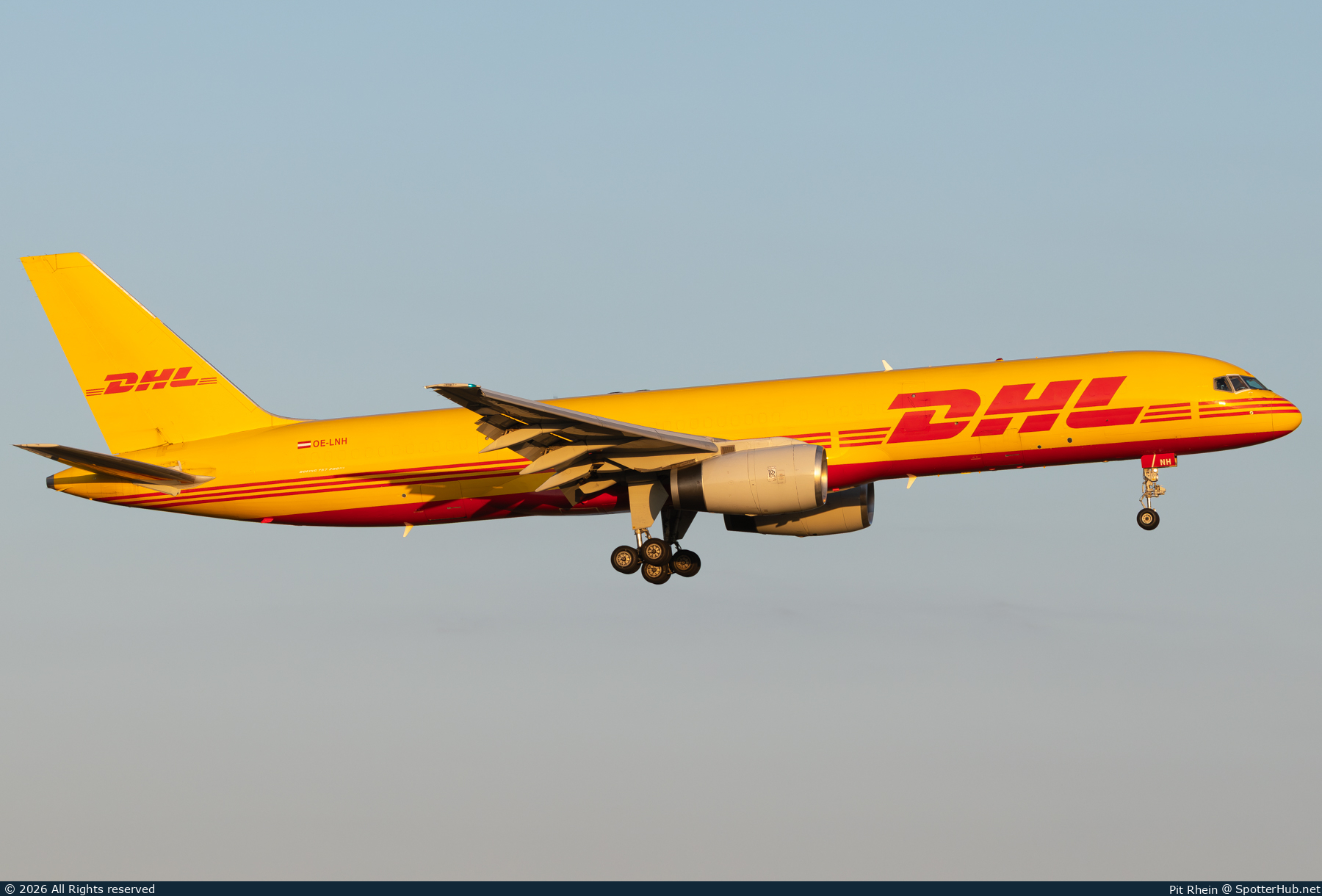 Photo of OE-LNH - Boeing 757-236(PCF) operated by DHL Air Austria