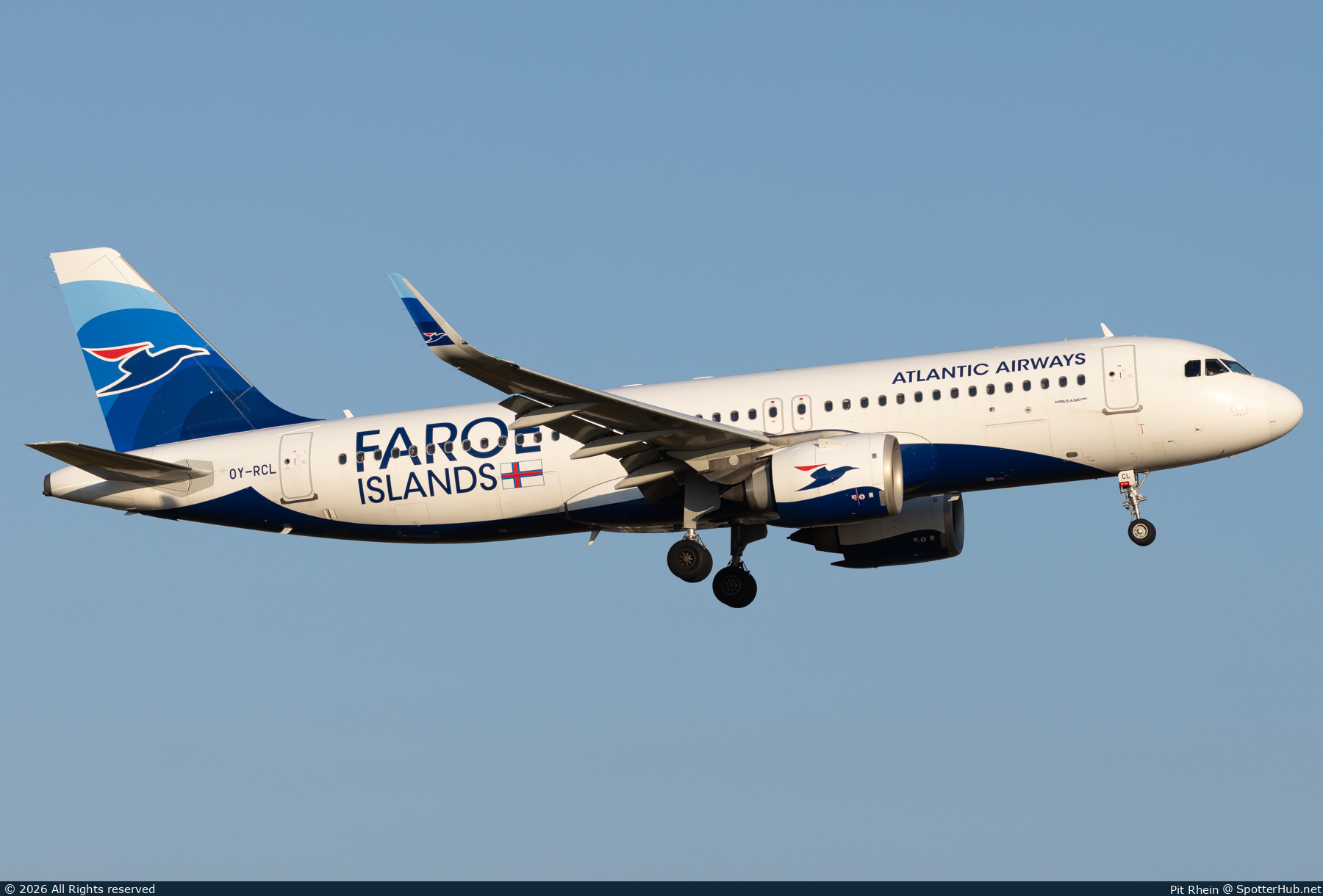 Photo of OY-RCL - Airbus A320-251N operated by Atlantic Airways