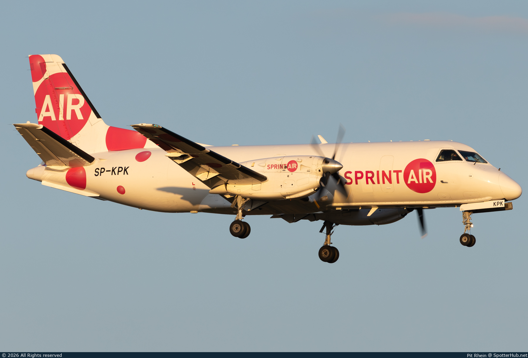 Photo of SP-KPK - Saab 340A(F) operated by SprintAir