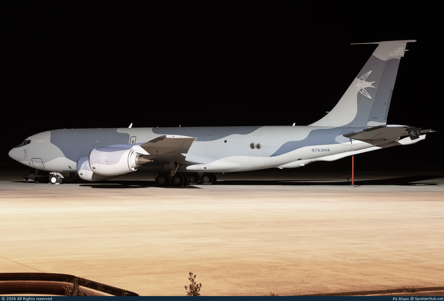 Photo of N763MA - Boeing C-135FR Stratotanker operated by Metrea Aerospace