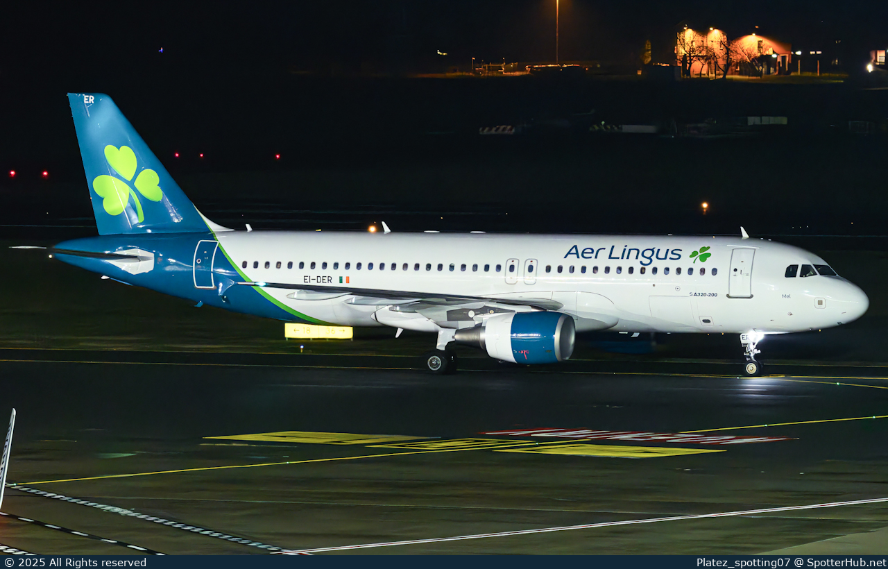 Photo of EI-DER - Airbus A320-214 operated by Aer Lingus
