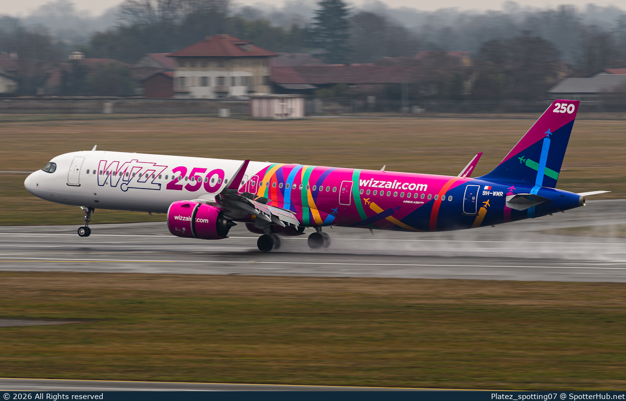 Photo of 9H-WMR - Airbus A321-271NX operated by Wizz Air Malta