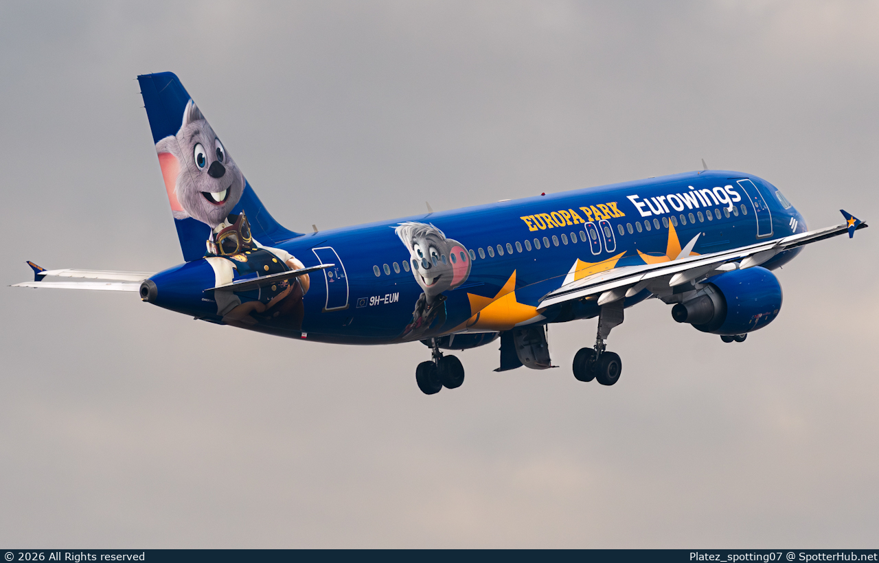 Photo of 9H-EUM - Airbus A320-214 operated by Eurowings Europe Malta