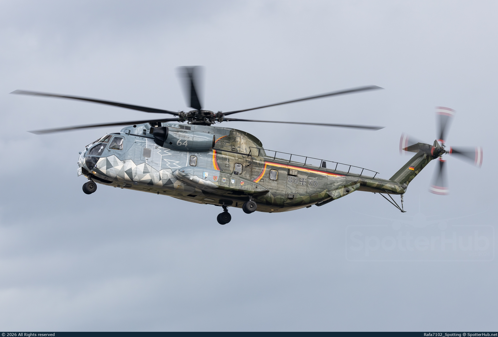 Photo of 84+70 - Sikorsky CH-53GA operated by German Air Force