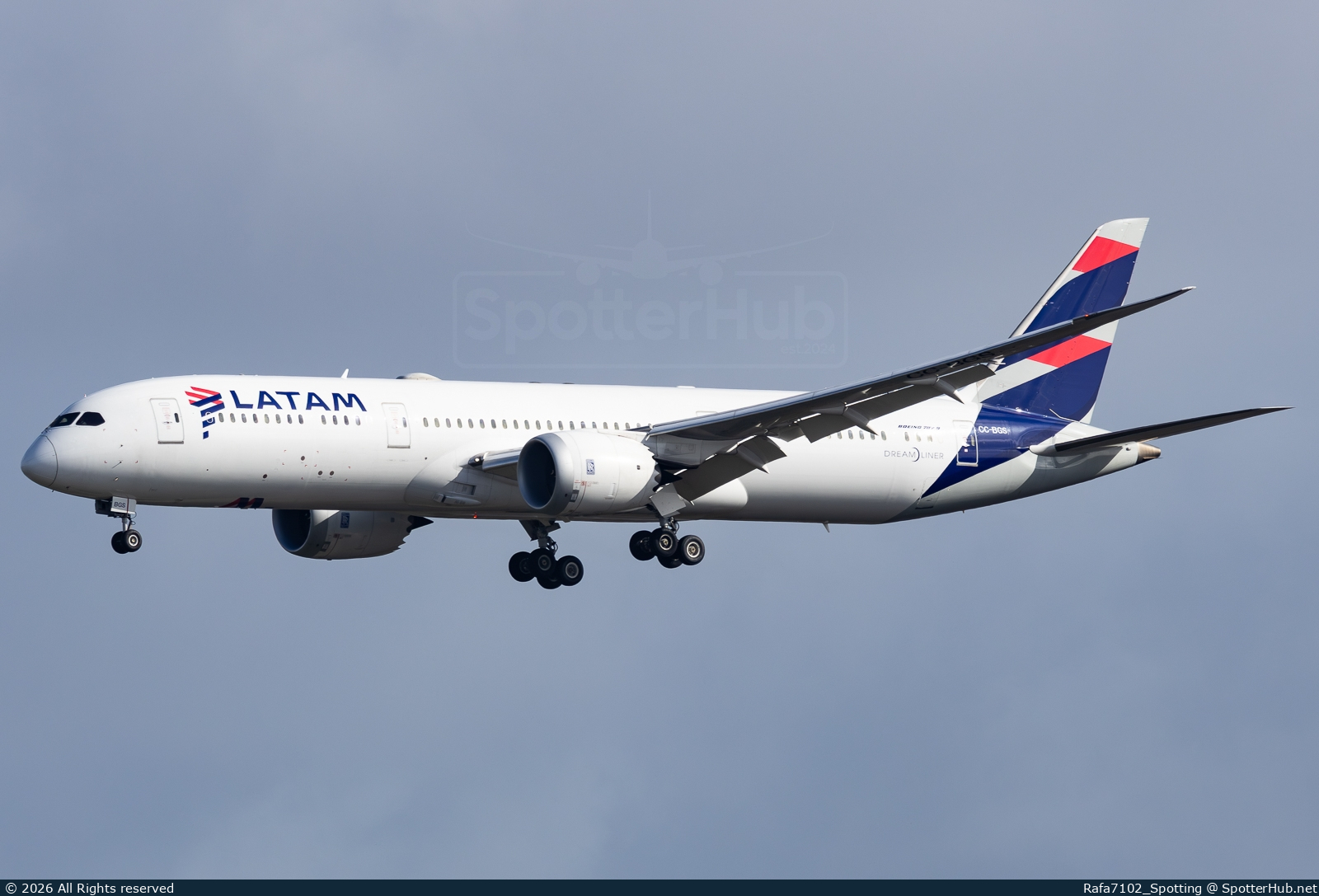 Photo of CC-BGS - Boeing 787-9 Dreamliner operated by LATAM Airlines