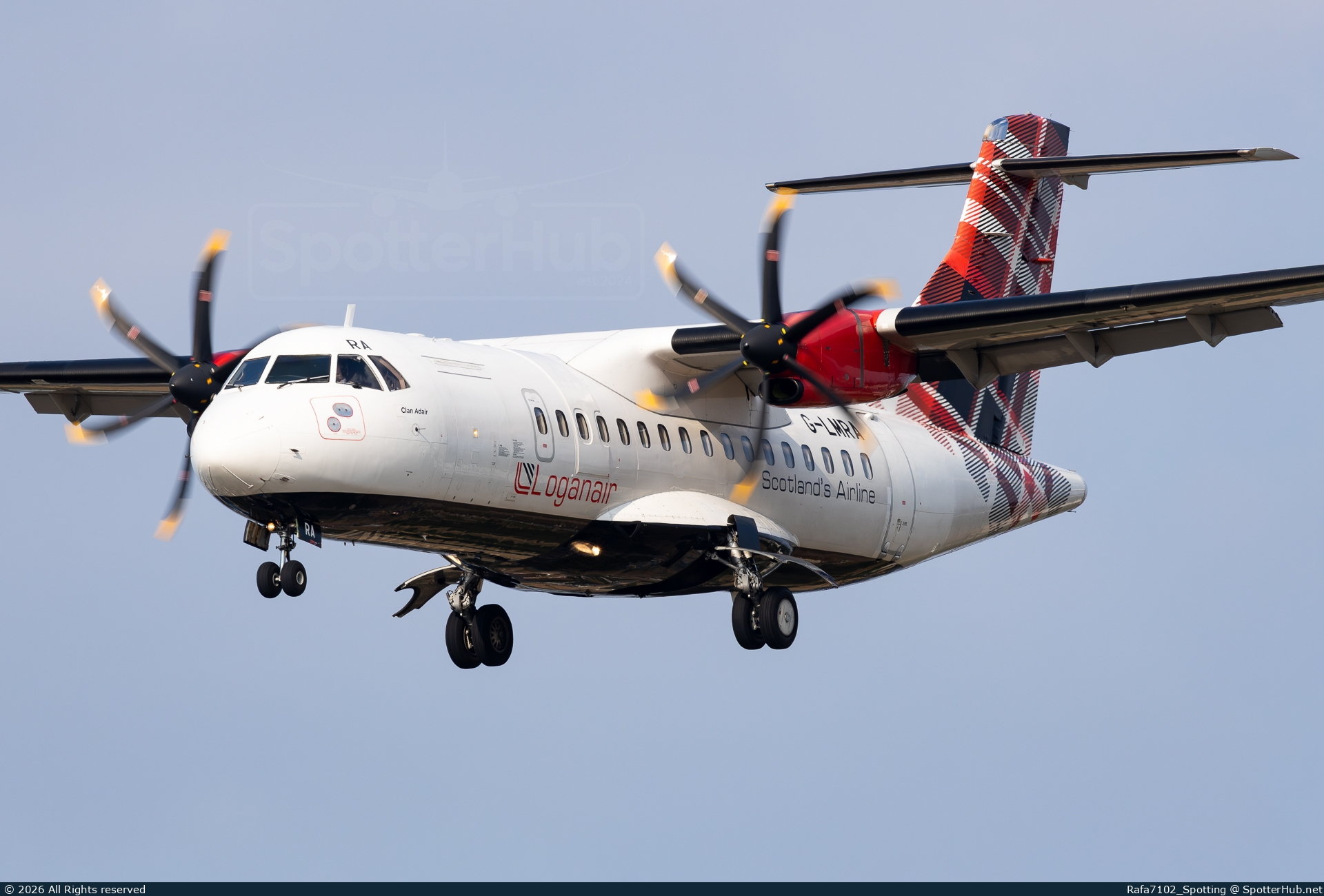 Photo of G-LMRA - ATR 42-500 operated by Loganair
