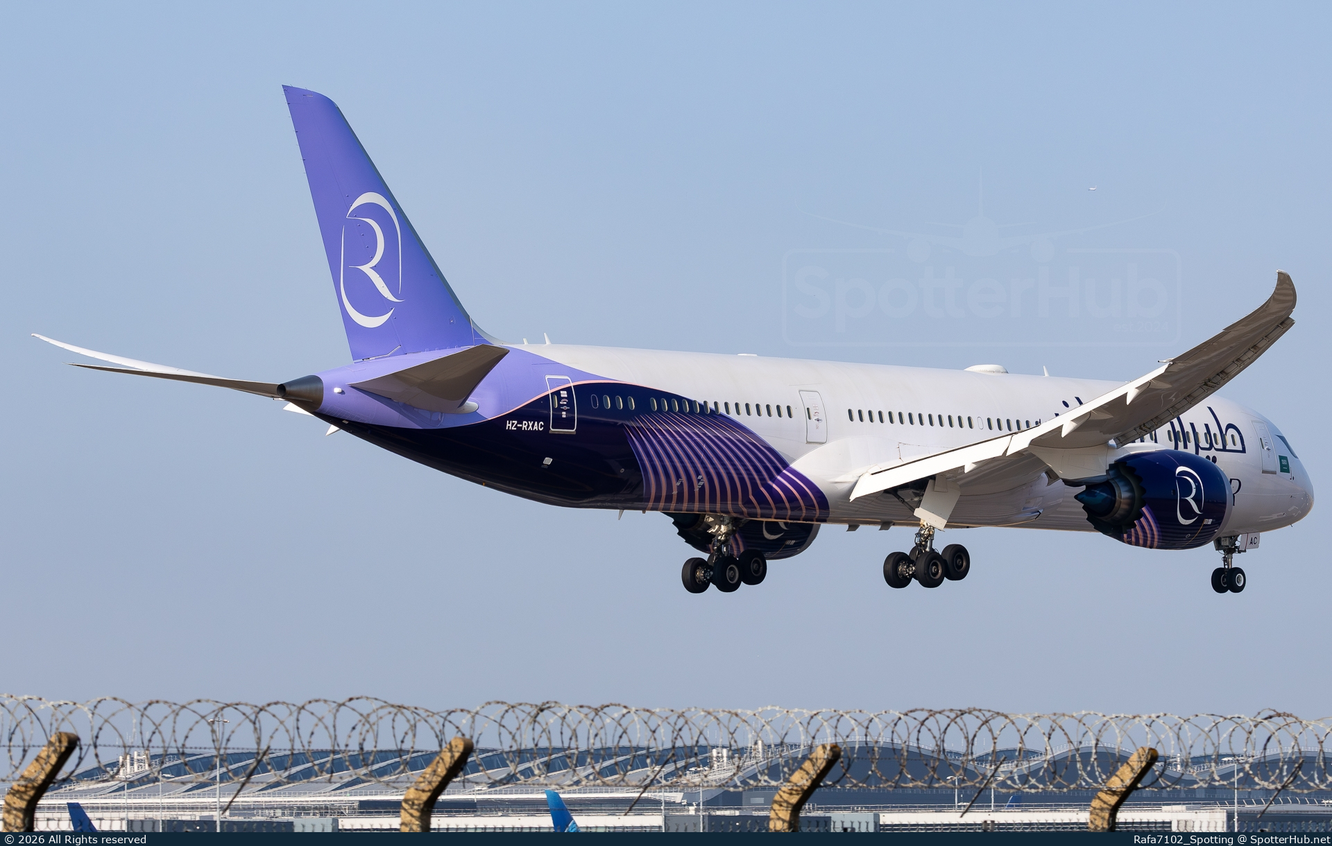 Photo of HZ-RXAC - Boeing 787-9 Dreamliner operated by Riyadh Air