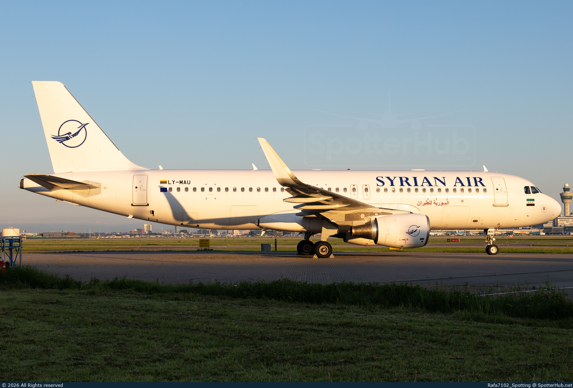 Photo of LY-MAU - Airbus A320-214 operated by Syrian Air (opb Heston Airlines)