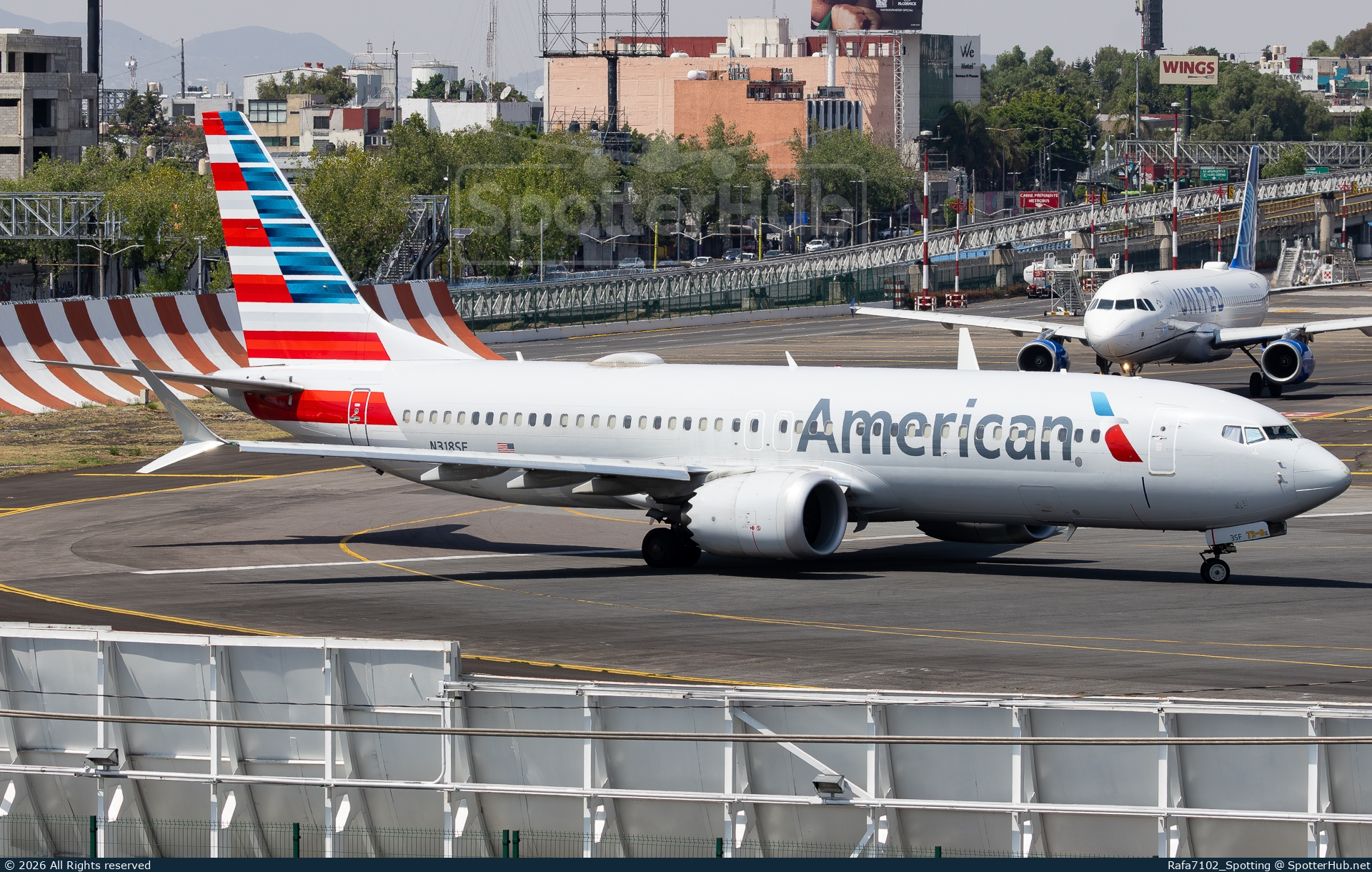 Photo of N318SF - Boeing 737 MAX 8 operated by American Airlines