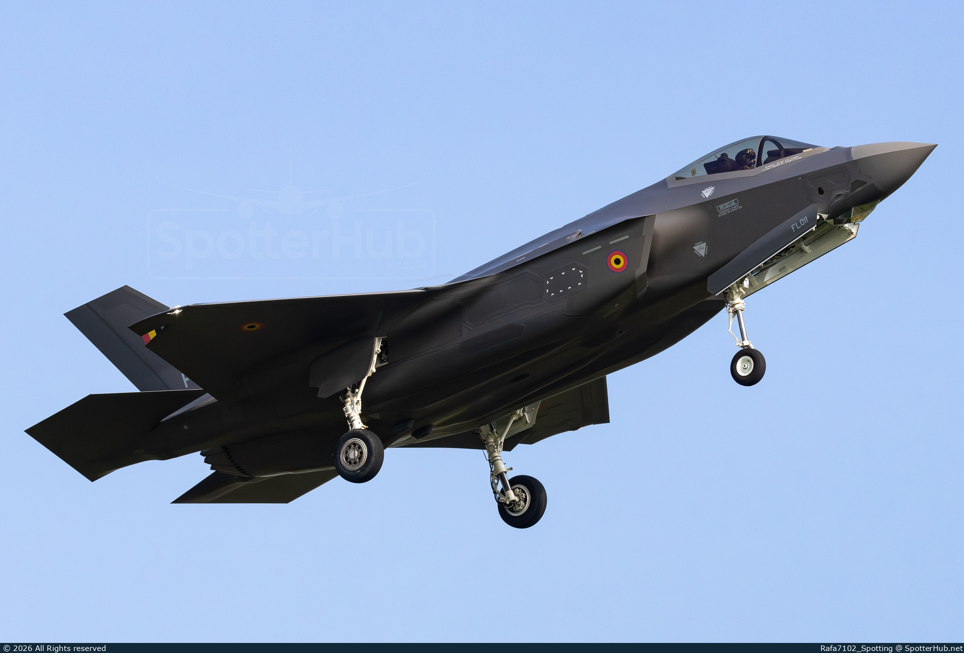 Photo of FL011 - Lockheed Martin F-35A Lightning II operated by Belgian Air Force