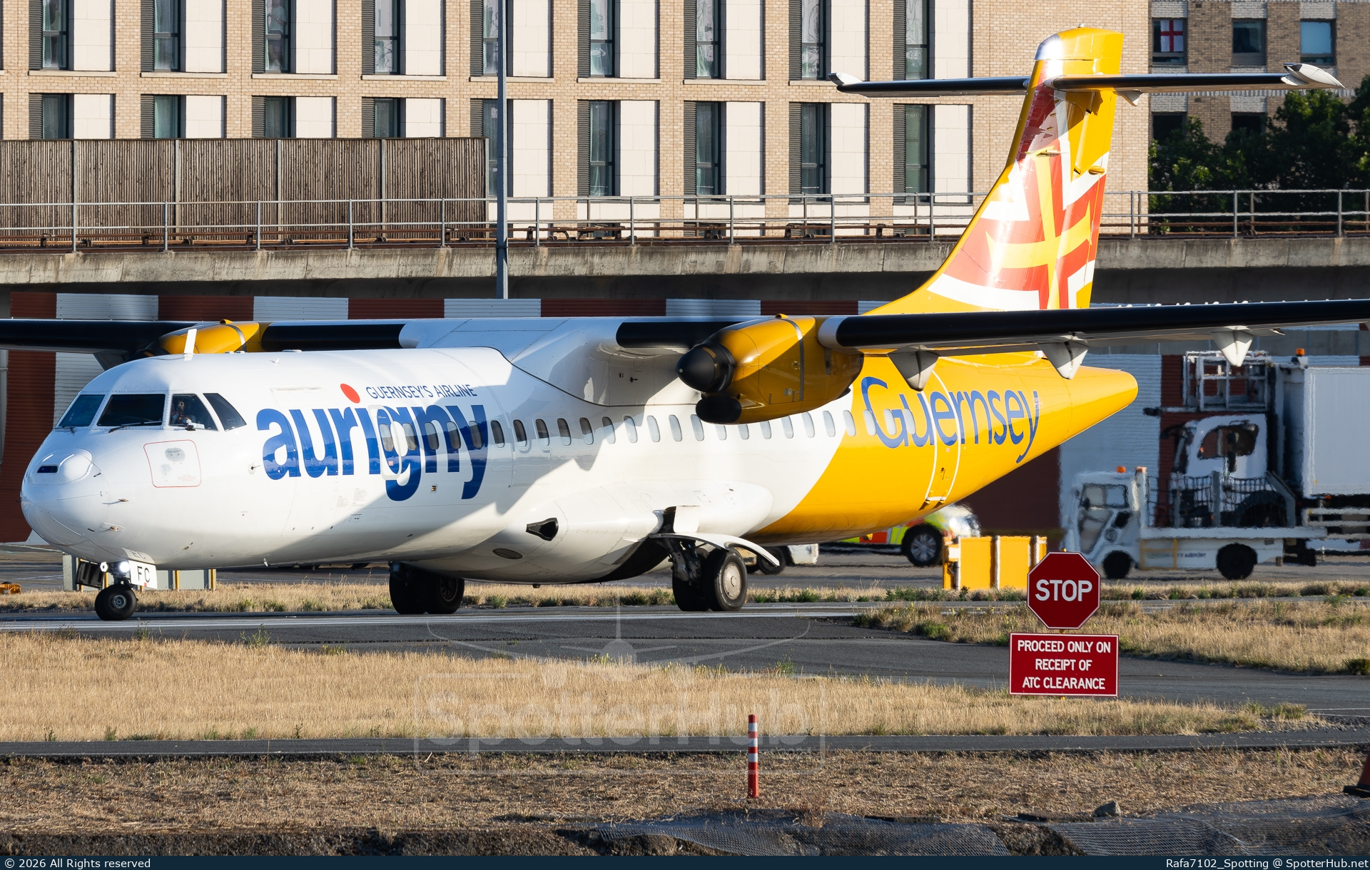 Photo of G-OGFC - ATR 72-600 operated by Aurigny Air Services