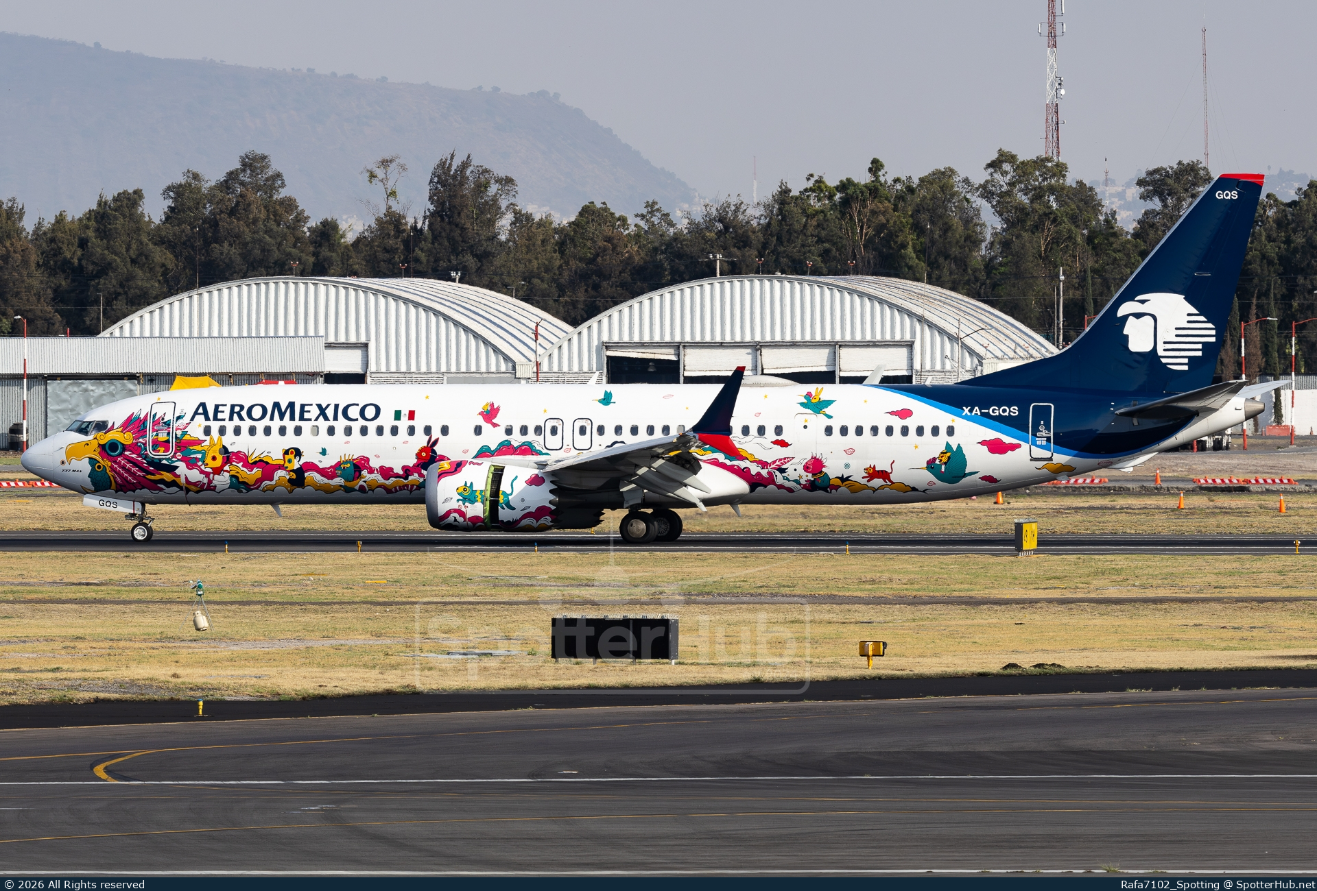 Photo of XA-GQS - Boeing 737 MAX 9 operated by Aeroméxico