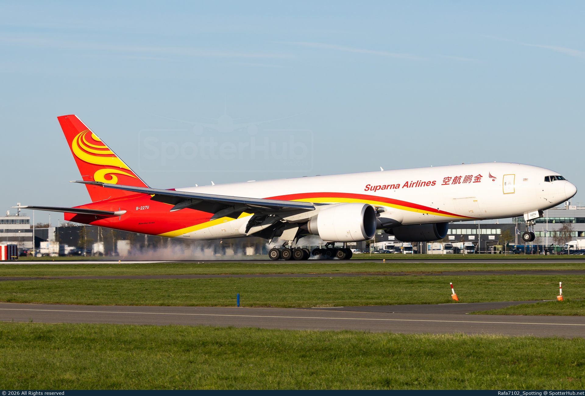 Photo of B-227U - Boeing 777-F operated by Suparna Airlines