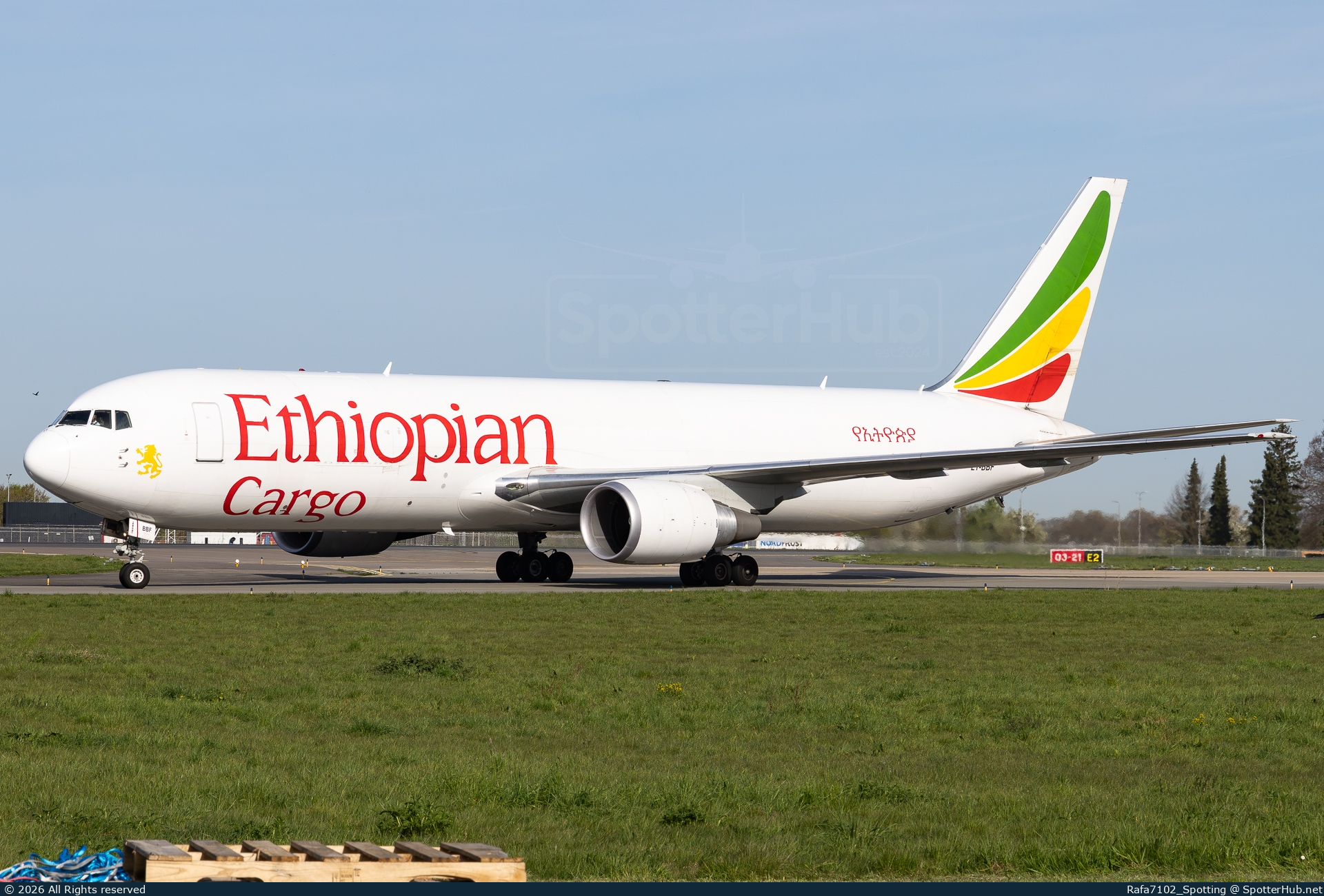 Photo of ET-BBF - Boeing 767-300(F) operated by Ethiopian Airlines Cargo