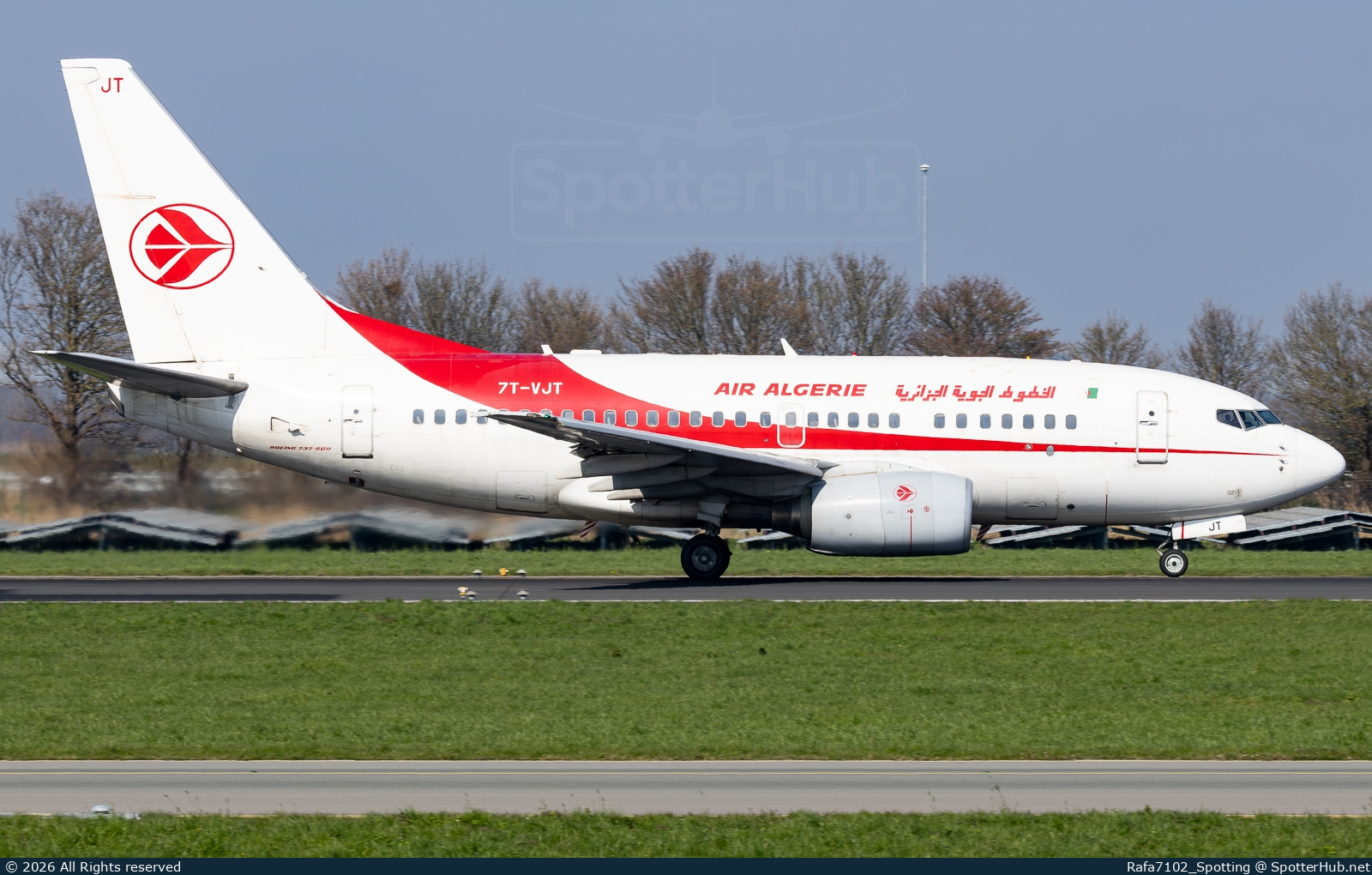 Photo of 7T-VJT - Boeing 737-6D6 operated by Air Algérie