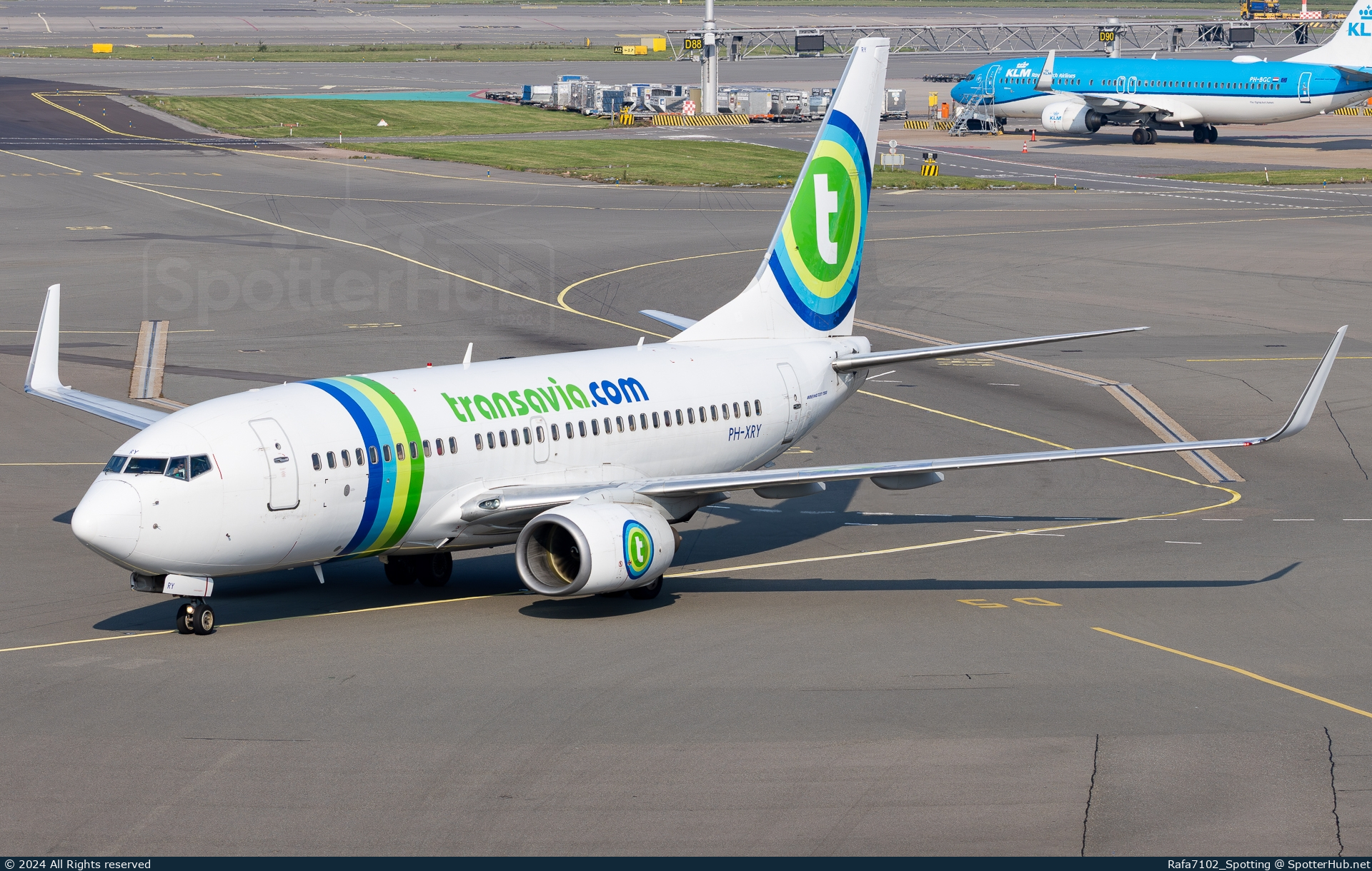 Photo of PH-XRY - Boeing 737-7K2 operated by Transavia