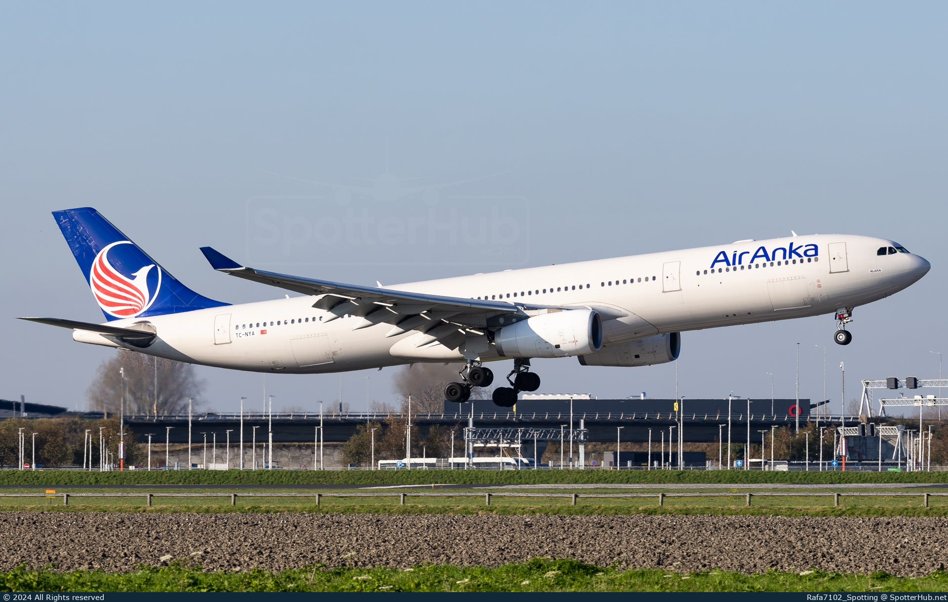 Photo of TC-NYA - Airbus A330-343 operated by Air Anka