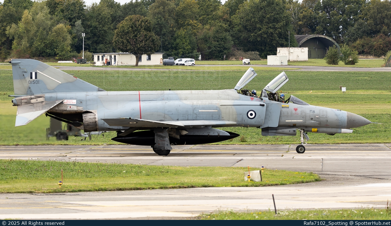 Photo of 01501 - McDonnell Douglas F-4E AUP Phantom II operated by Hellenic Air Force