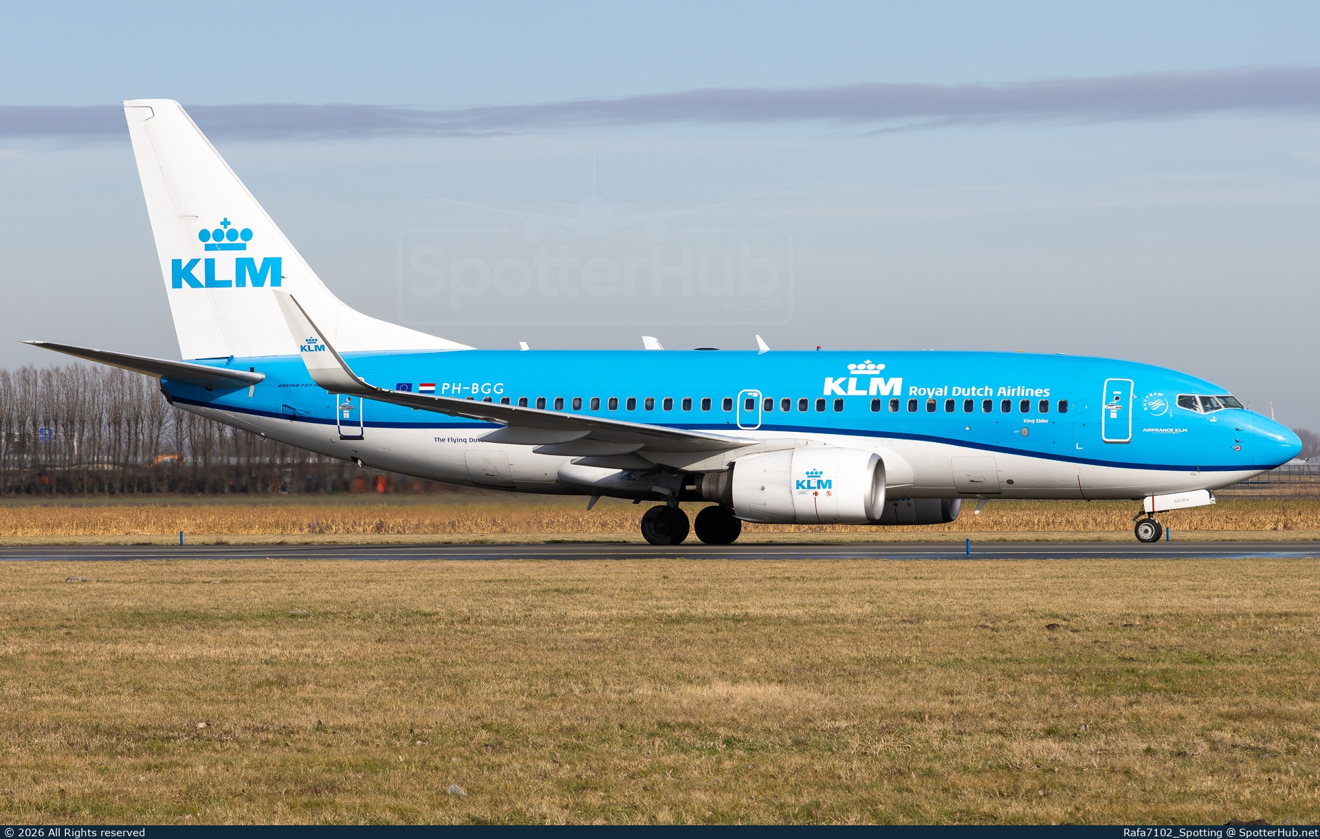 Photo of PH-BGG - Boeing 737-7K2 operated by KLM Royal Dutch Airlines
