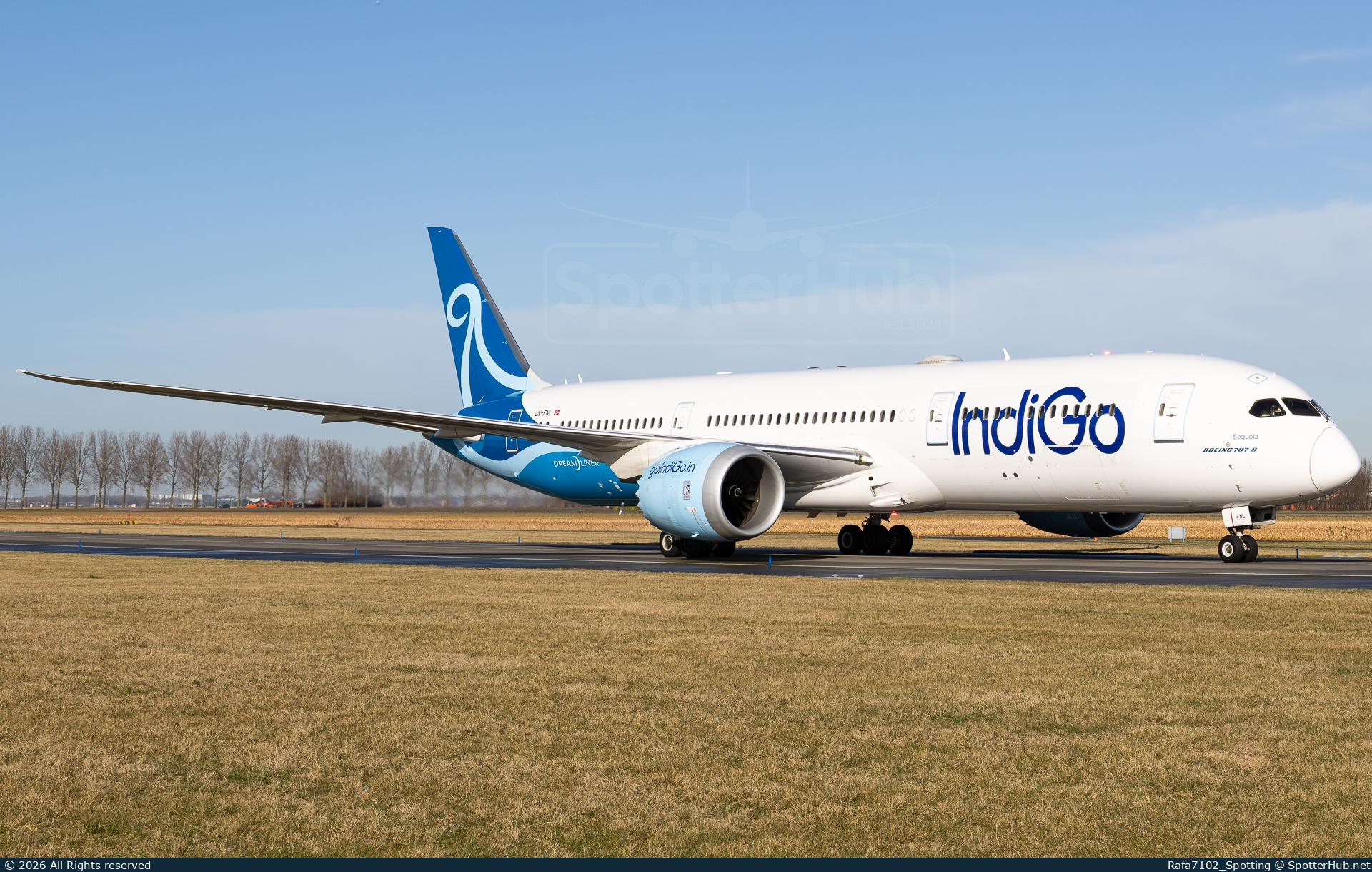 Photo of LN-FNL - Boeing 787-9 Dreamliner operated by IndiGo (opb Norse Atlantic Airways)