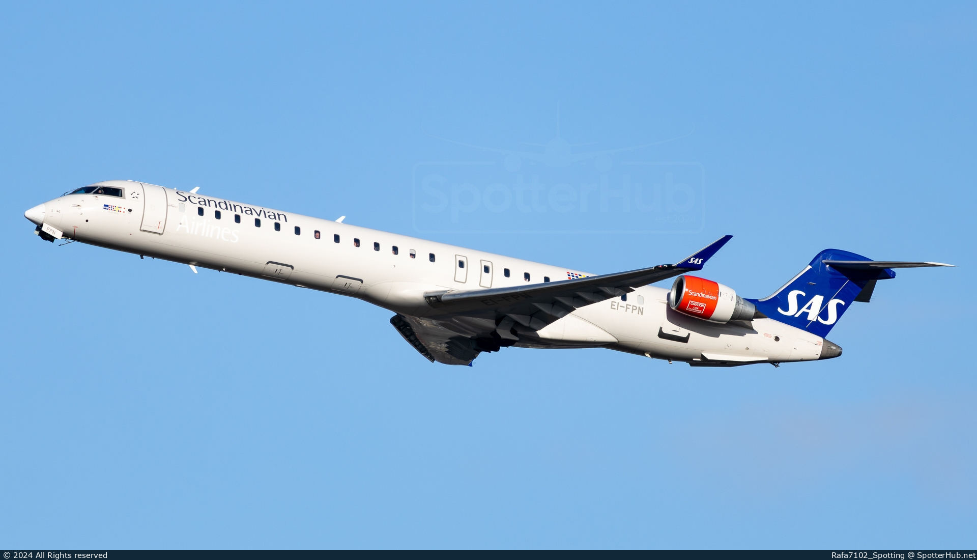 Photo of EI-FPN - Bombardier CRJ-900LR operated by SAS Scandinavian Airlines (opb CityJet)