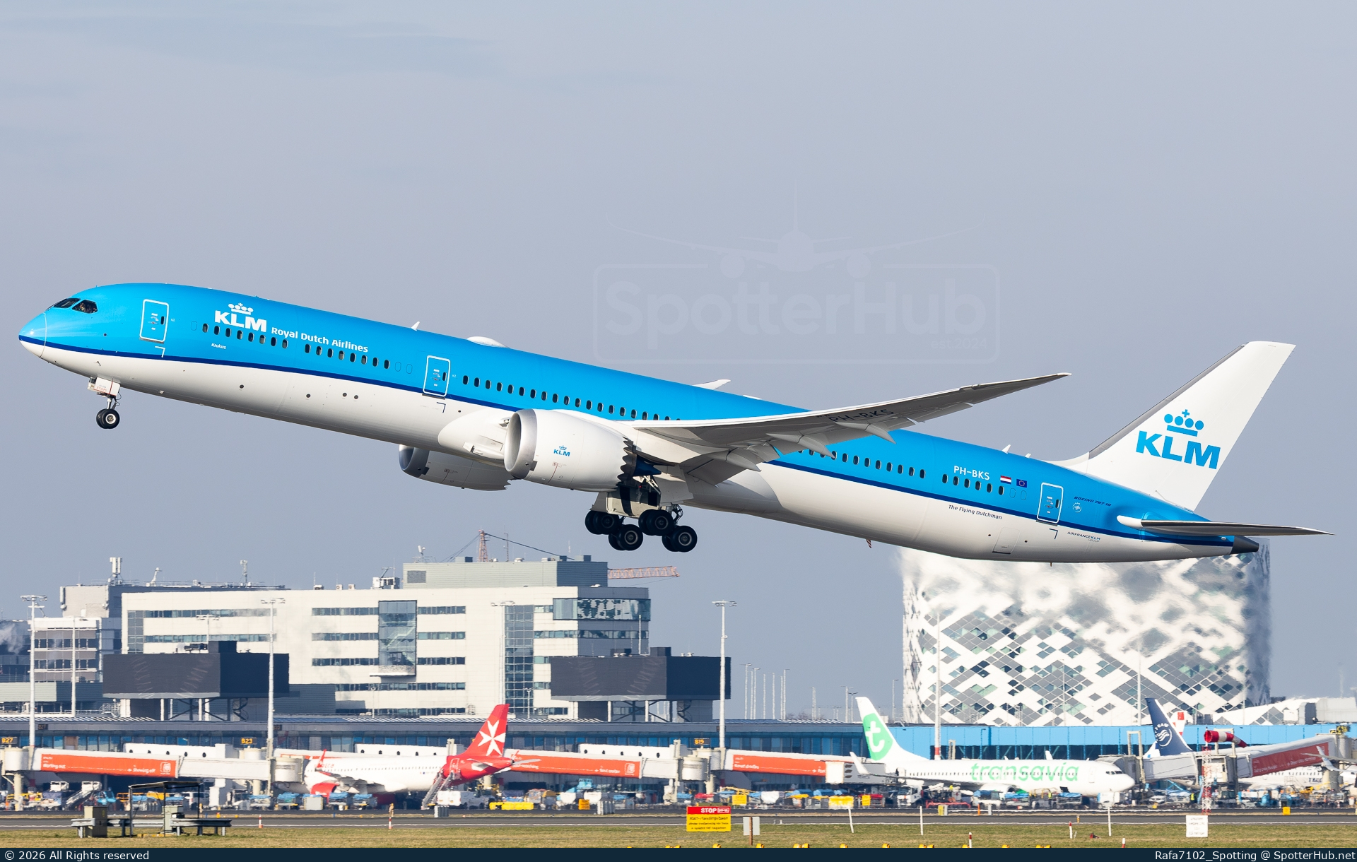 Photo of PH-BKS - Boeing 787-10 Dreamliner operated by KLM Royal Dutch Airlines