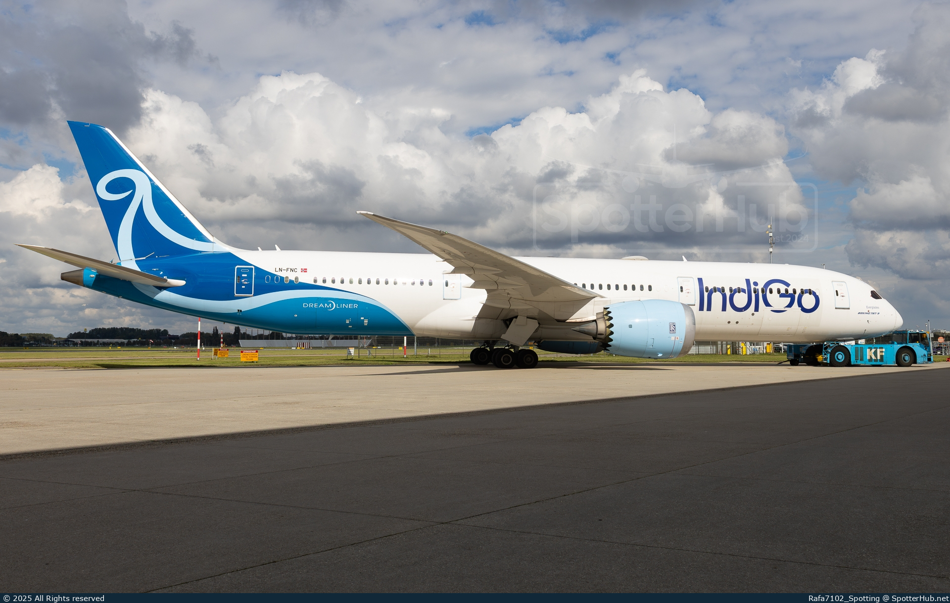 Photo of LN-FNC - Boeing 787-9 Dreamliner operated by IndiGo (opb Norse Atlantic Airways)