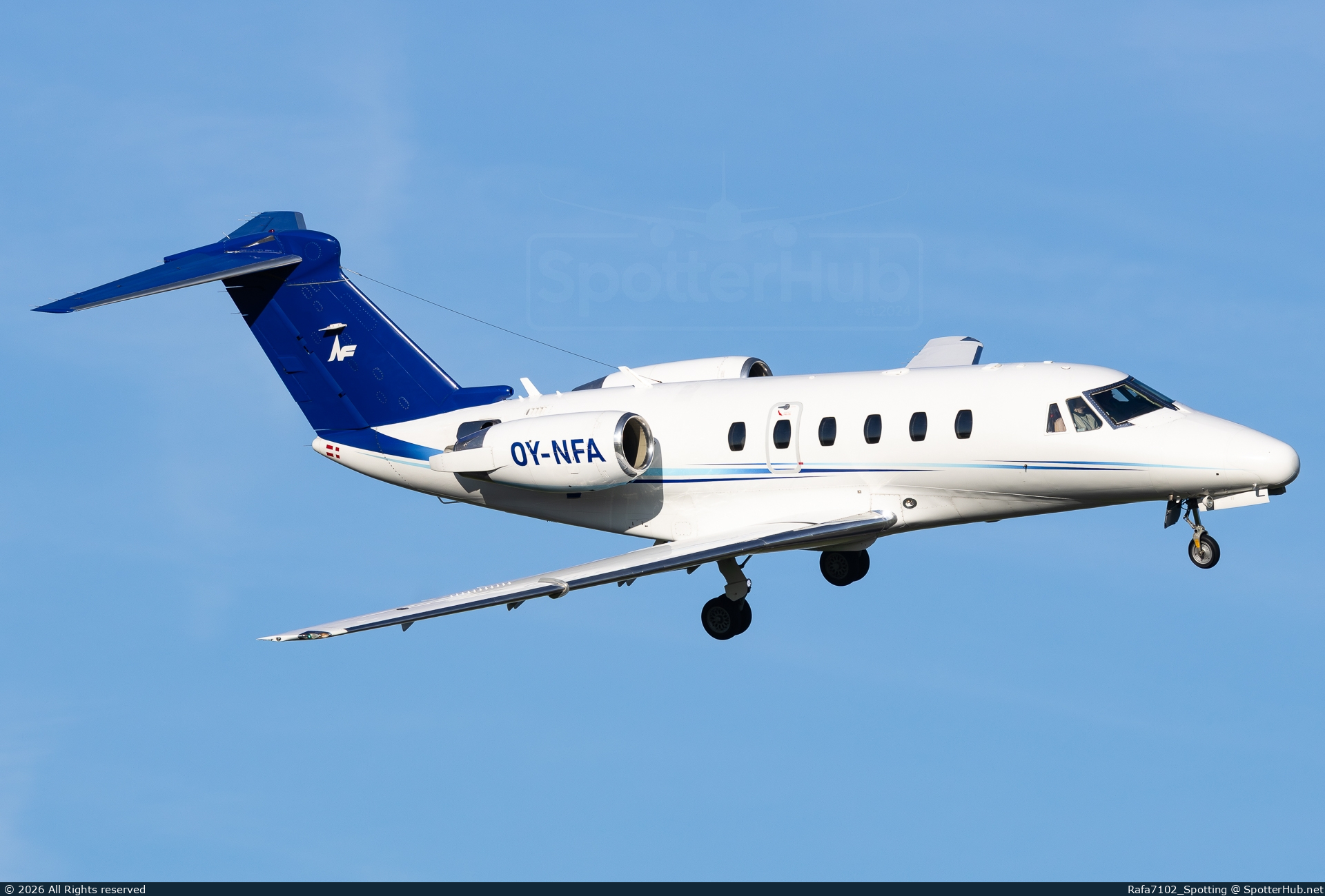 Photo of OY-NFA - Cessna 650 Citation VII operated by North Flying