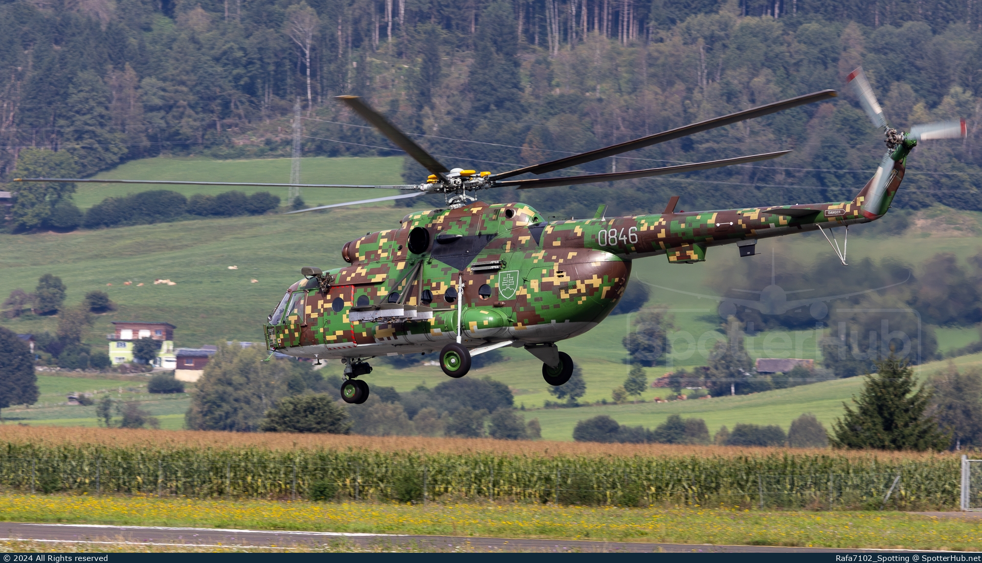 Photo of 0846 - Mil Mi-17M operated by Slovak Air Force