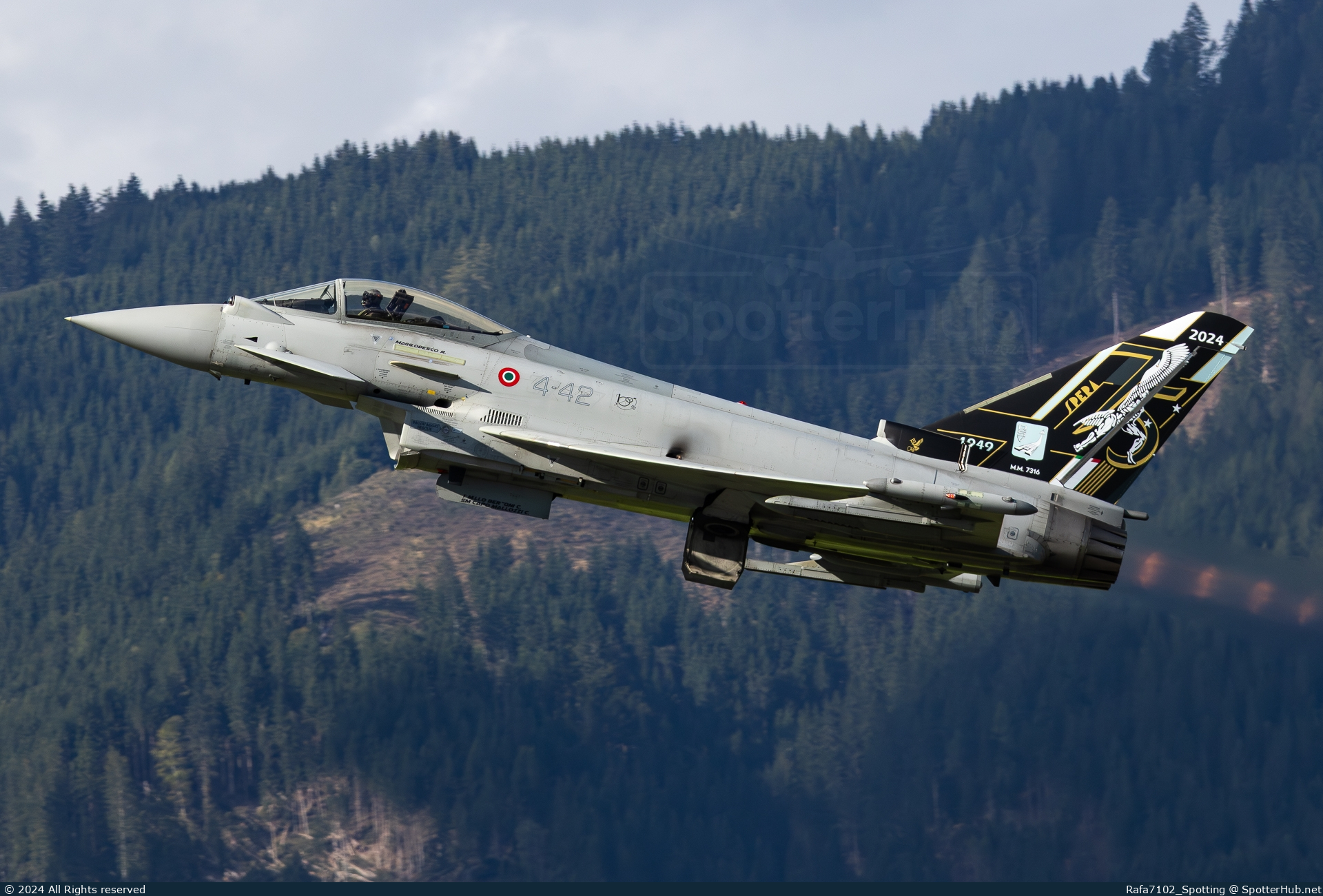 Photo of MM7316 - Eurofighter Typhoon F-2000A operated by Italian Air Force