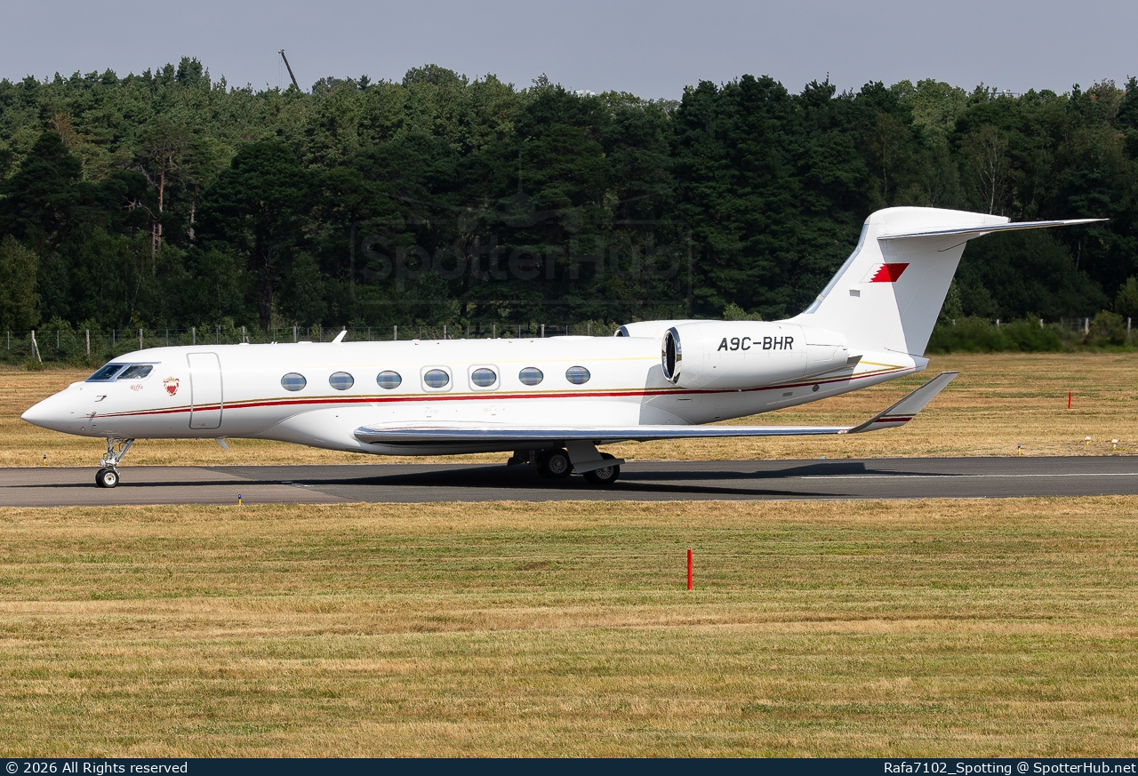 Photo of A9C-BHR - Gulfstream G600 operated by Bahrain Royal Flight