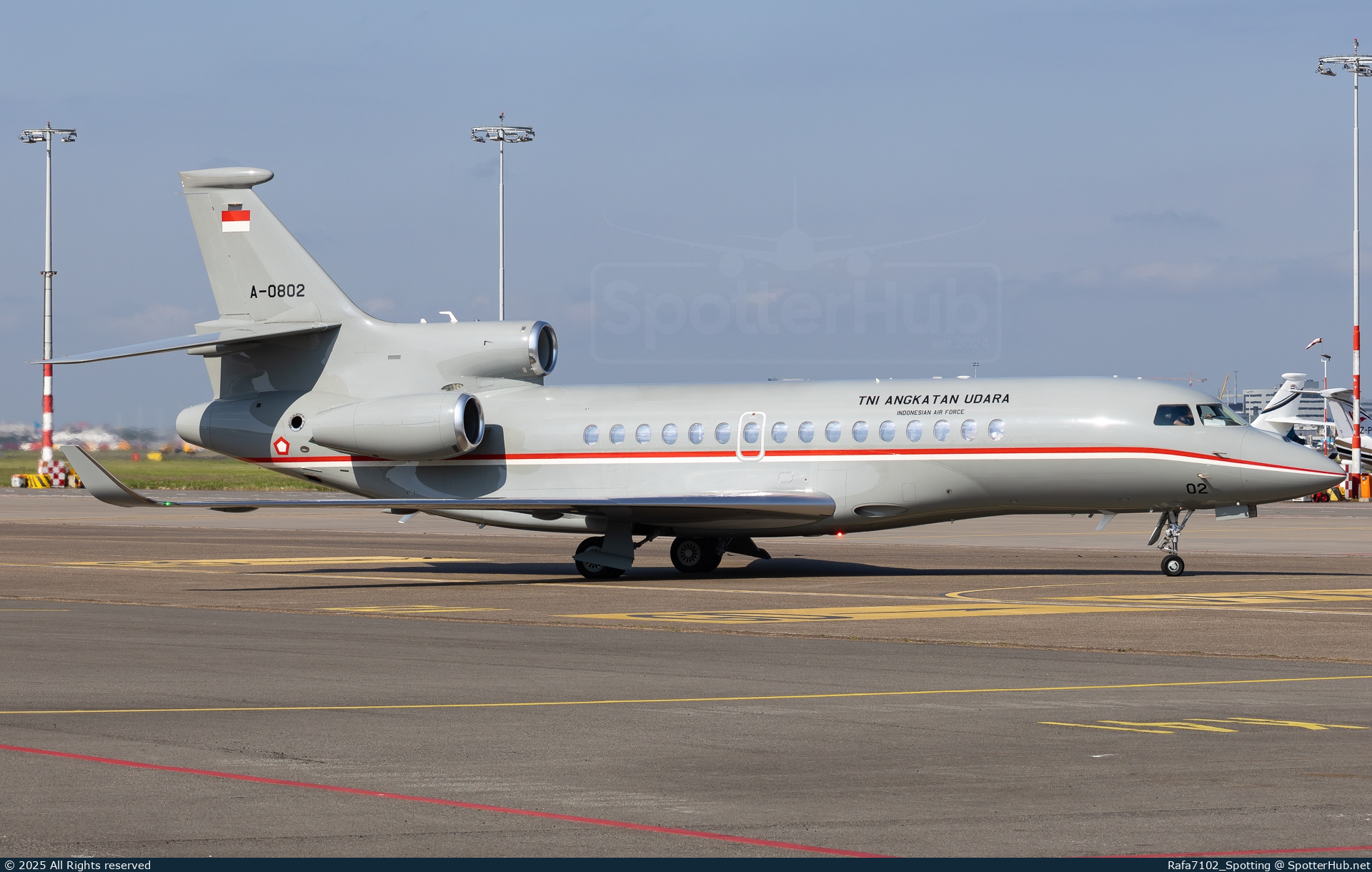 Photo of A-0802 - Dassault Falcon 8X operated by Indonesian Air Force