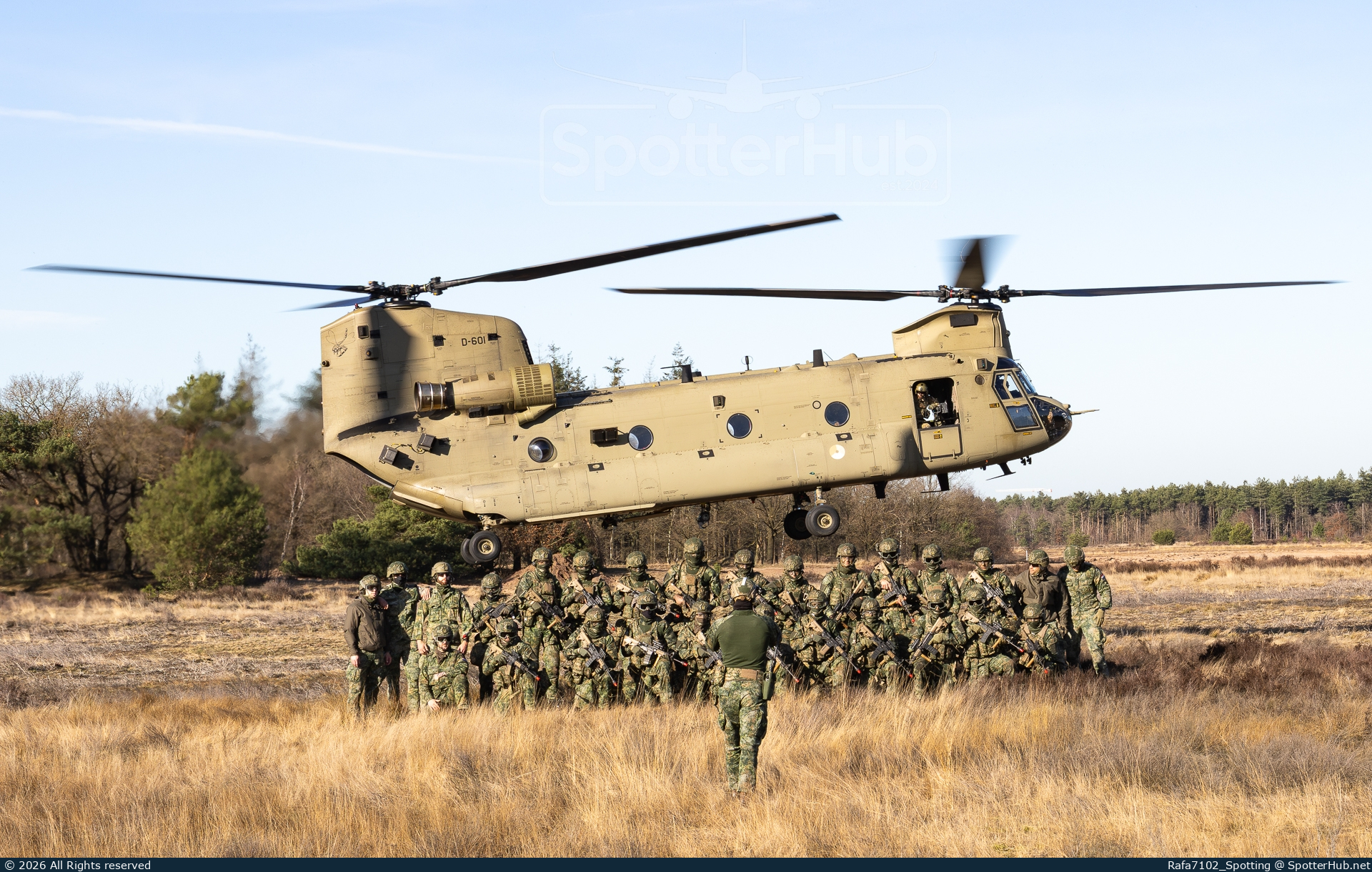Photo of D-601 - Boeing Vertol CH-47F Chinook operated by Royal Netherlands Air Force