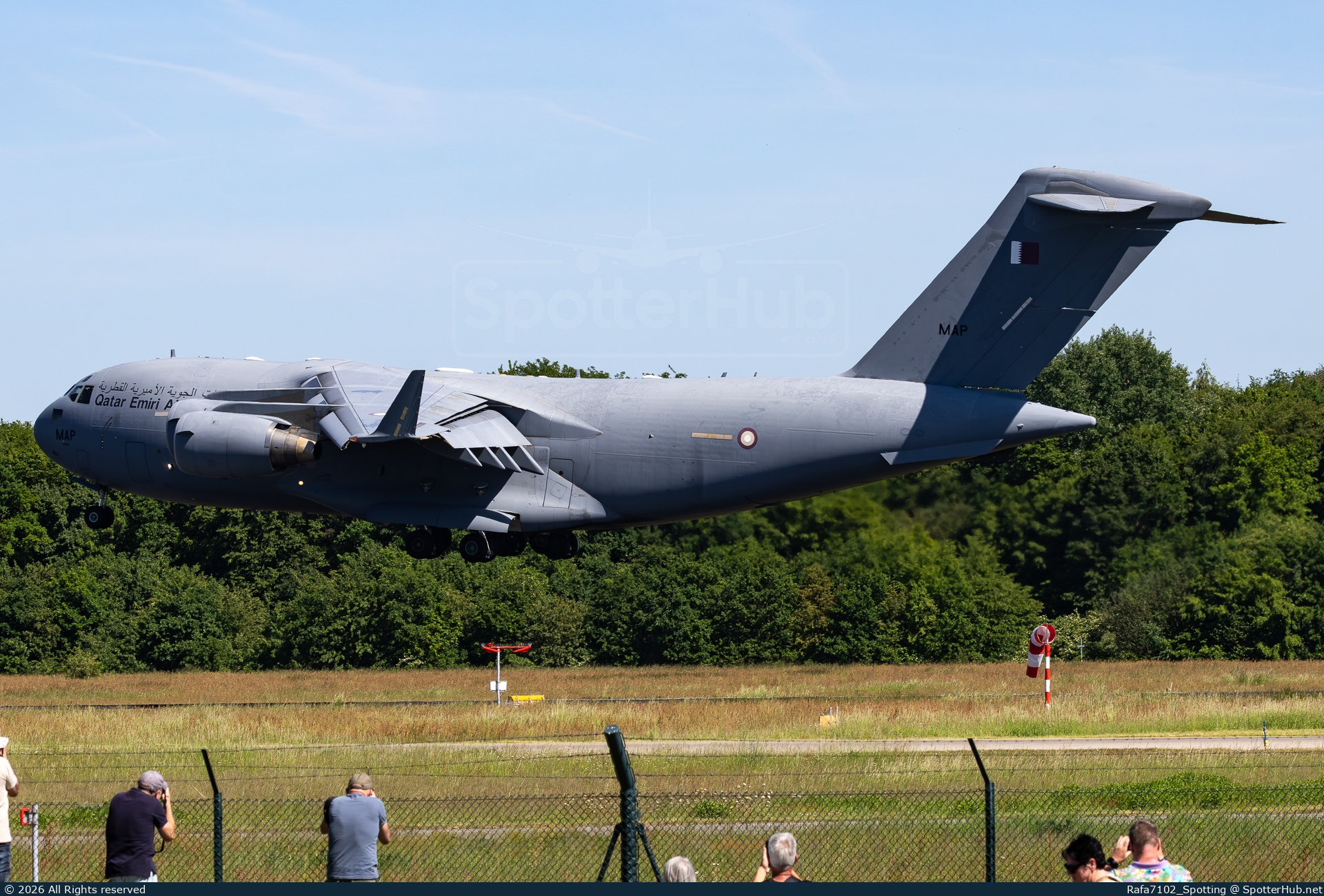 Photo of A7-MAP - Boeing C-17A Globemaster III operated by Qatar Emiri Air Force