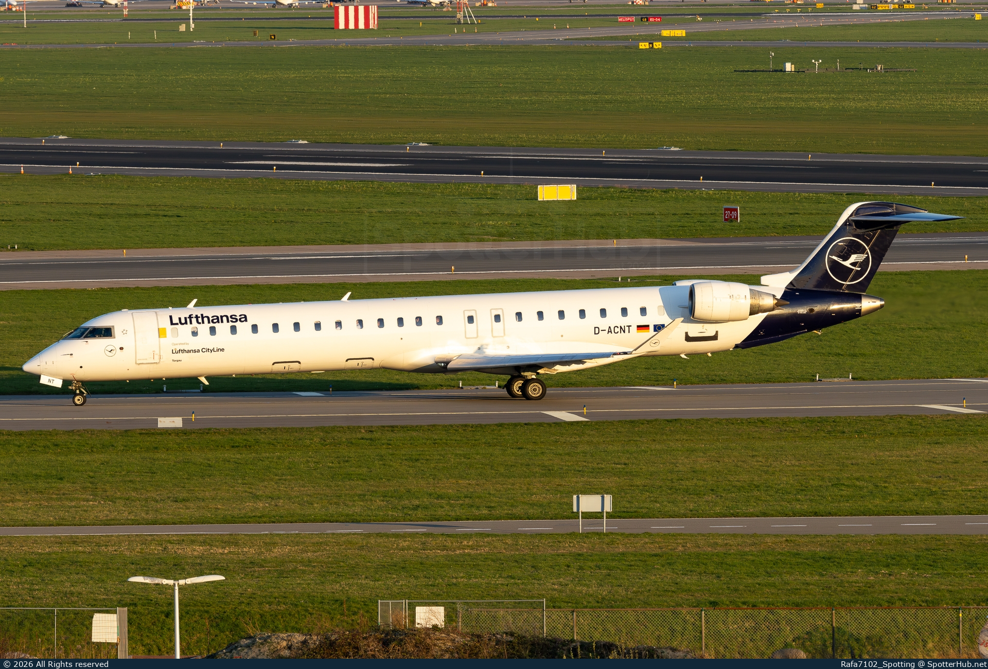 Photo of D-ACNT - Bombardier CRJ-900LR operated by Lufthansa CityLine