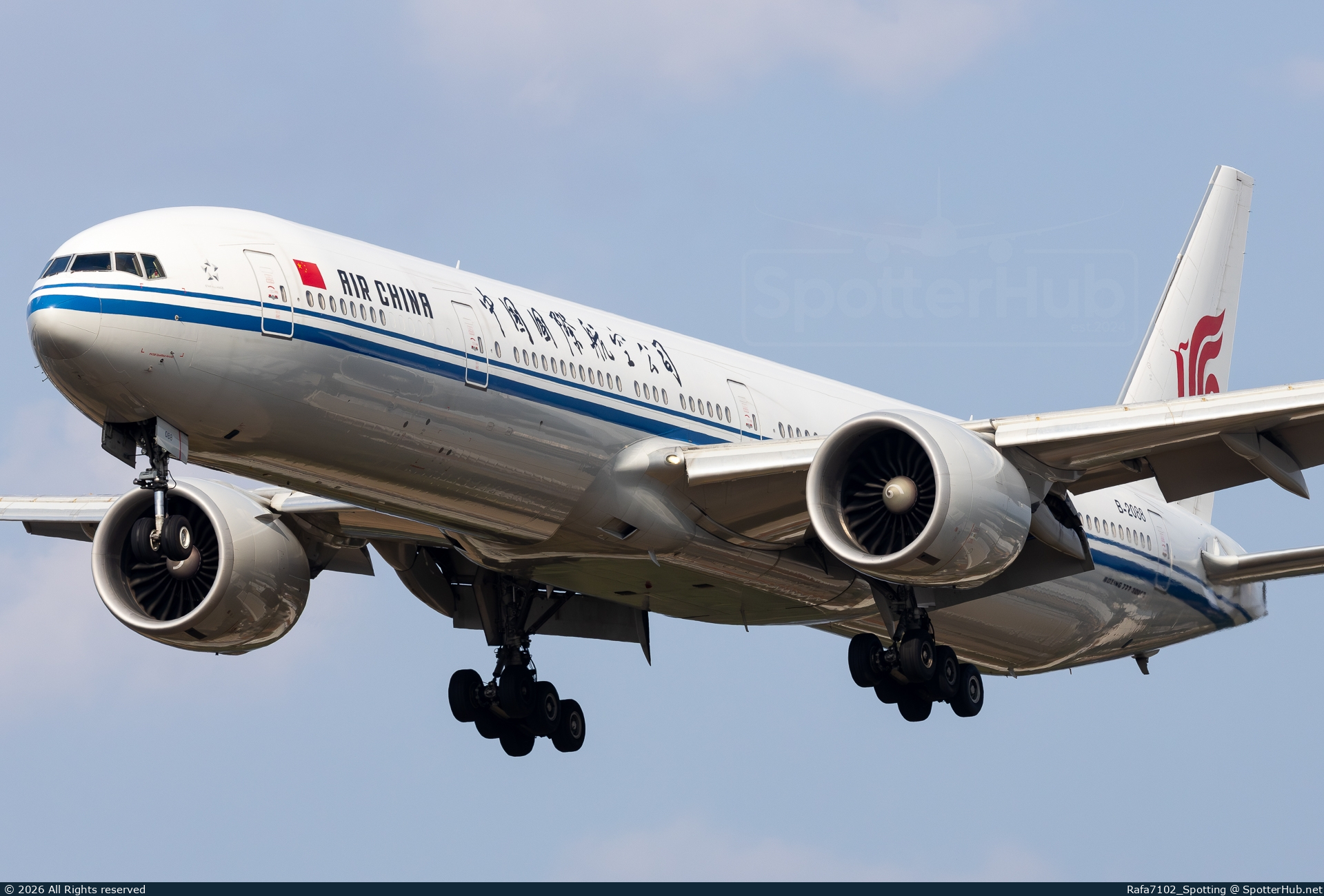 Photo of B-2088 - Boeing 777-39L(ER) operated by Air China