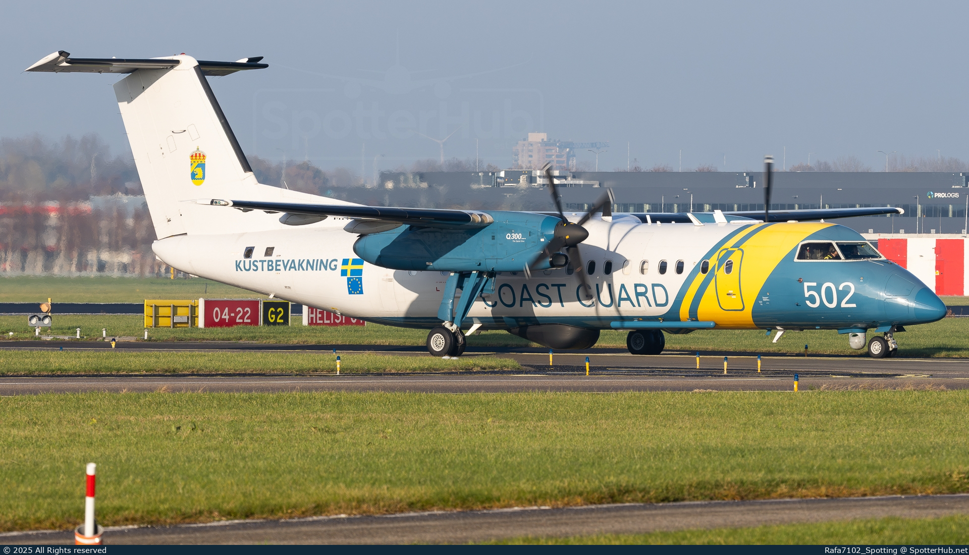 Photo of SE-MAB - De Havilland Canada DHC-8-311Q Dash 8 MSA operated by Swedish Coast Guard - Kustbevakningen